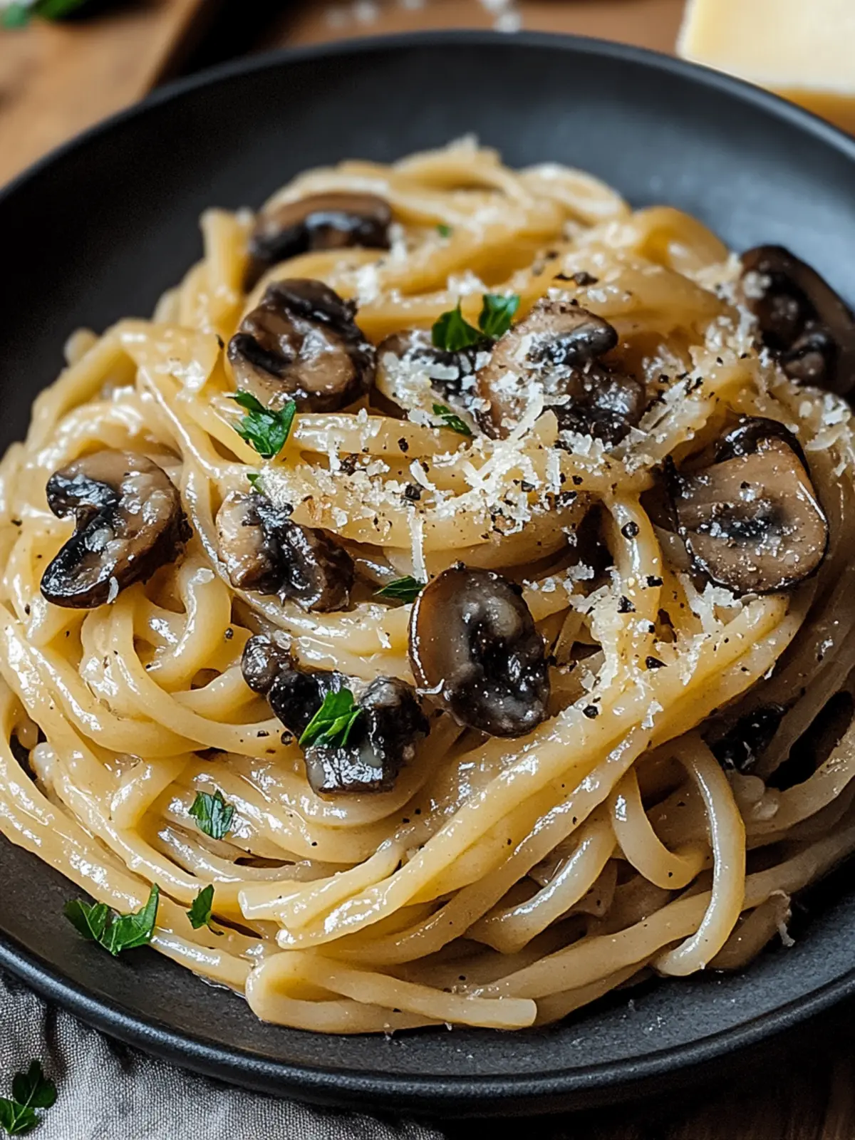 Creamy Caramelized Leek and Mushroom Gruyere Pasta Delight 4 Caramelized Leek and Mushroom Gruyere Pasta