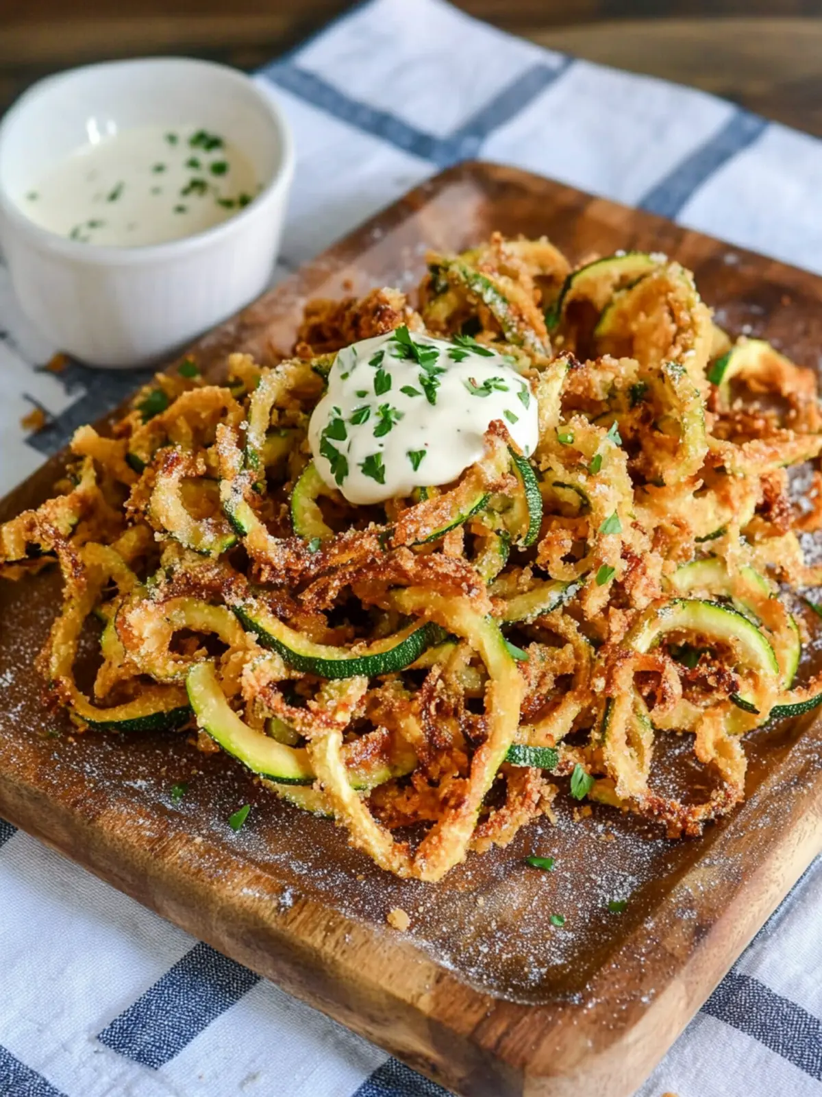 Crispy Air Fryer Curly Zucchini Fries for Guilt-Free Snacking 5 Air Fryer Curly Zucchini Fries