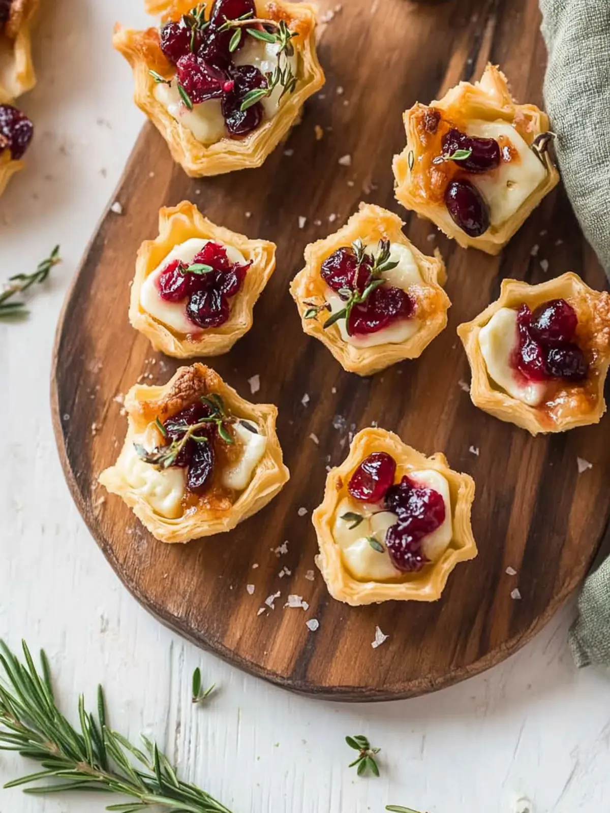 Delicious Cranberry Brie Bites Ready in Just 28 Minutes! 2 Cranberry Brie Bites