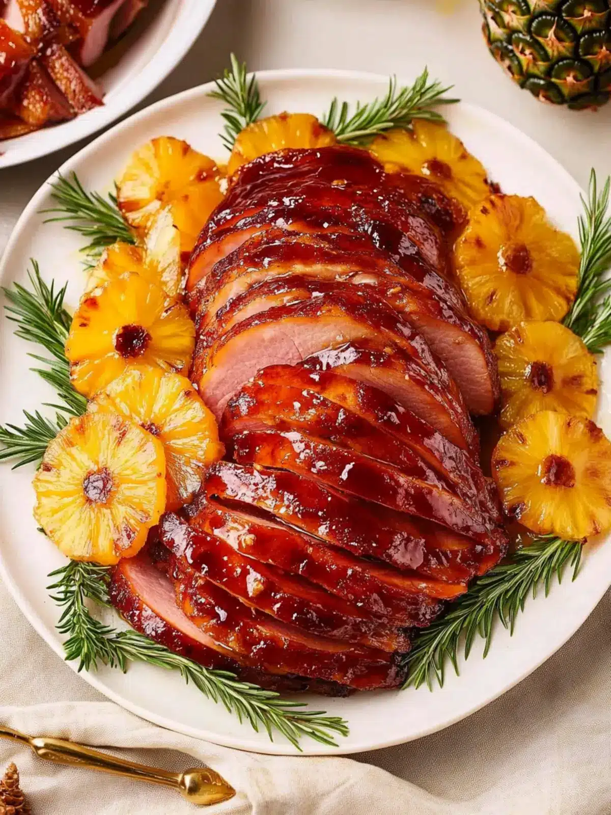 Sticky Pineapple Brown Sugar Glazed Ham for Festive Feasts 5 Sticky Pineapple Brown Sugar Glazed Ham
