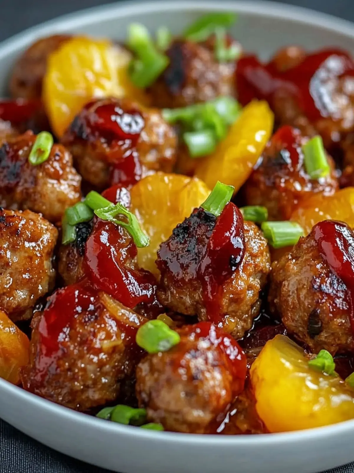 Sweet and Sour Meatballs with Pineapple for Easy Weeknight Dinners 3 Sweet and Sour Meatballs