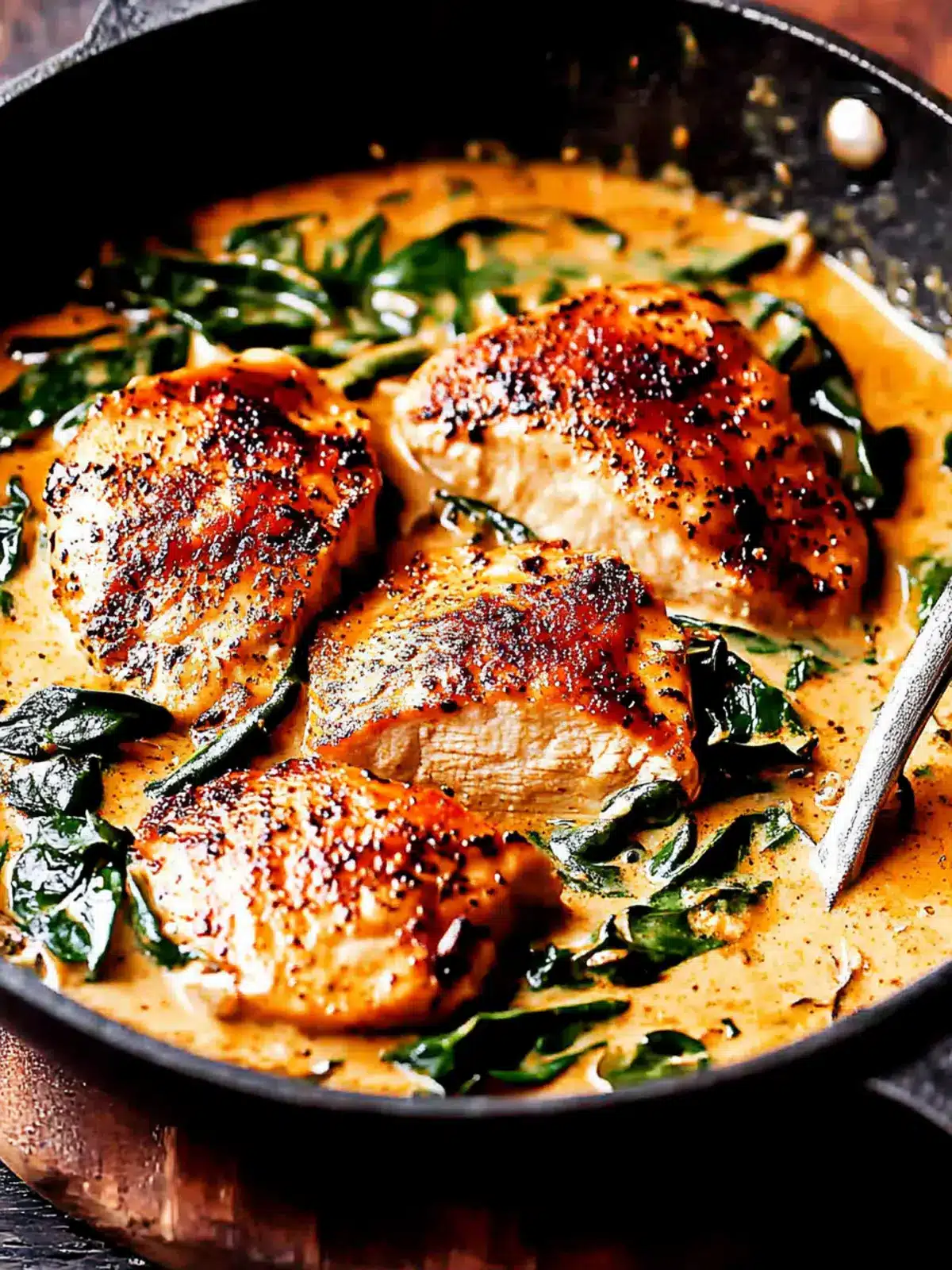 Creamy Paprika Chicken and Spinach for Cozy Nights In 4 Creamy Paprika Chicken and Spinach