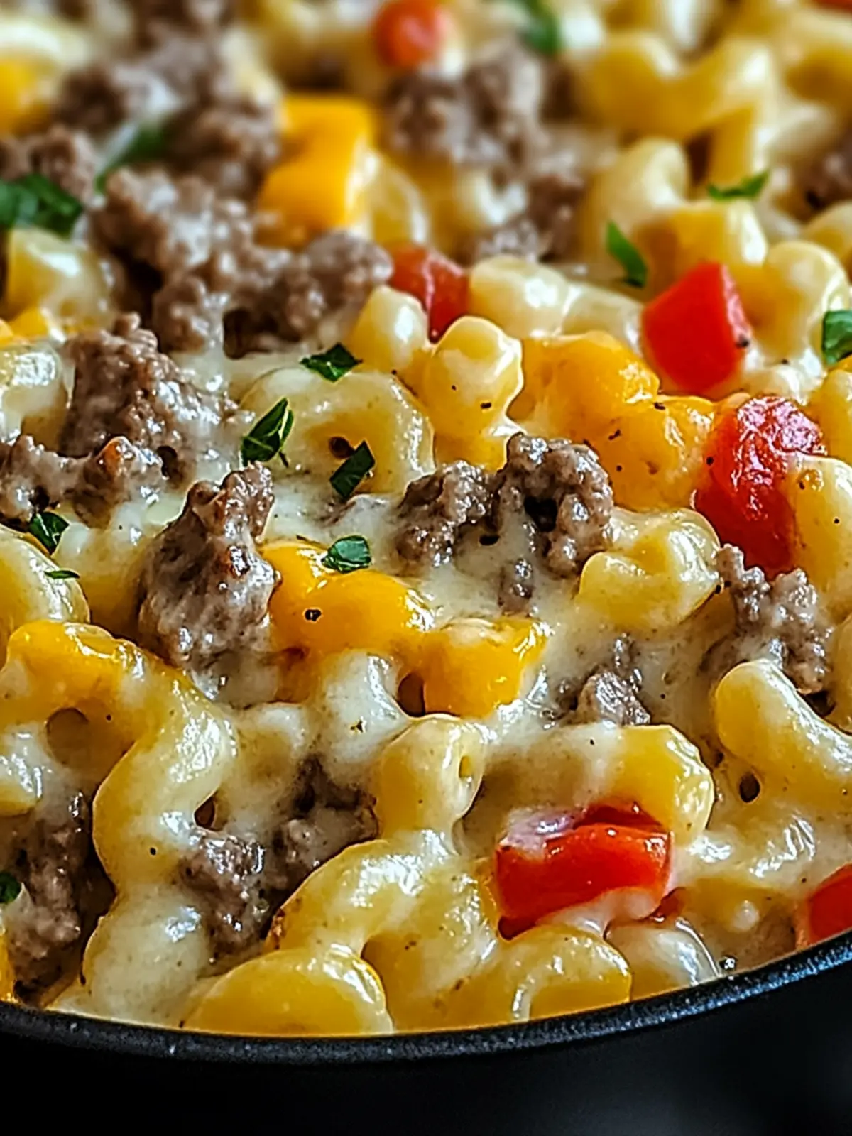 High-Protein Creamy Philly Cheesesteak Mac & Cheese Bliss 4 High-Protein Creamy Philly Cheesesteak Mac & Cheese