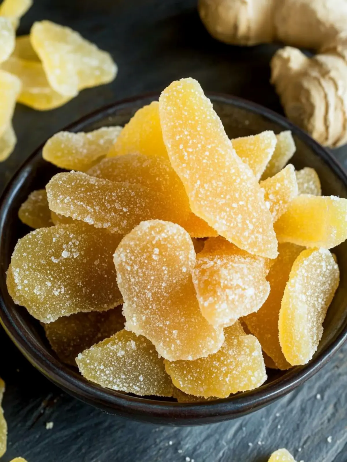 Sweet & Spicy Homemade Candied Ginger for Cozy Snacking 3 Homemade Candied Ginger
