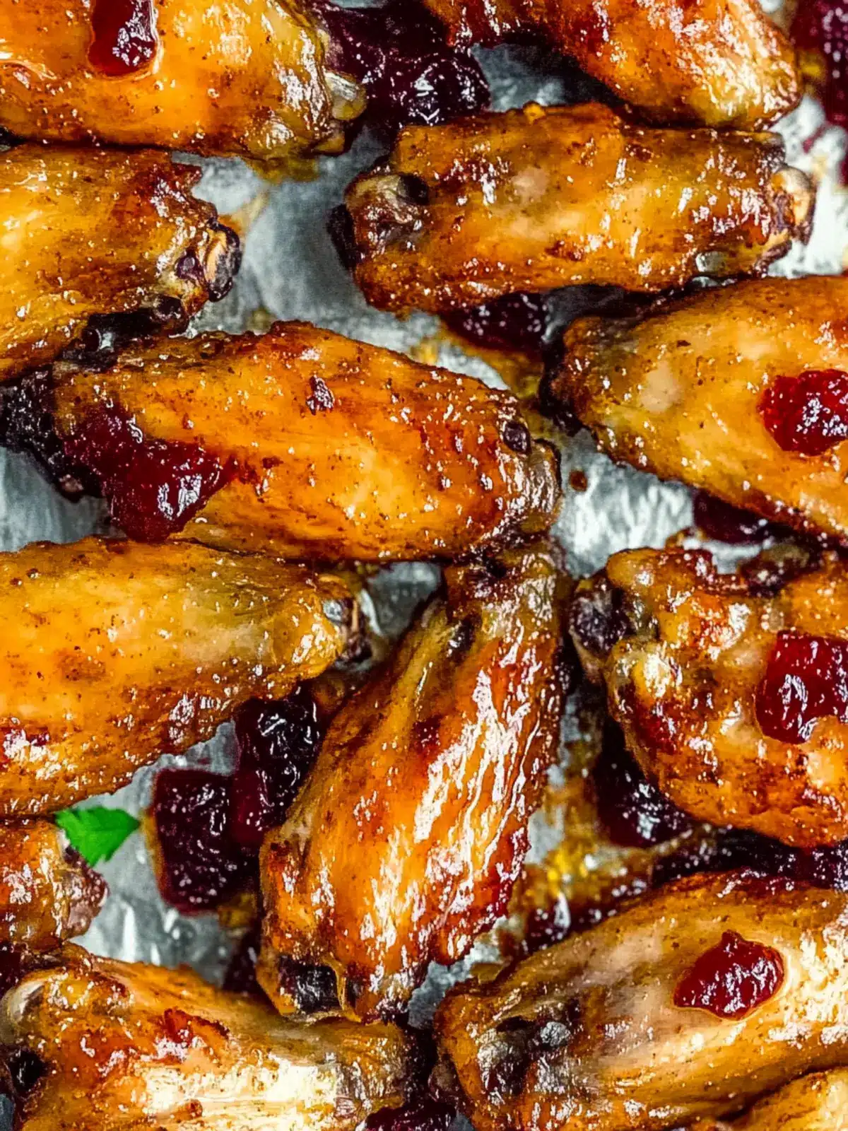 Cranberry Chicken Wings