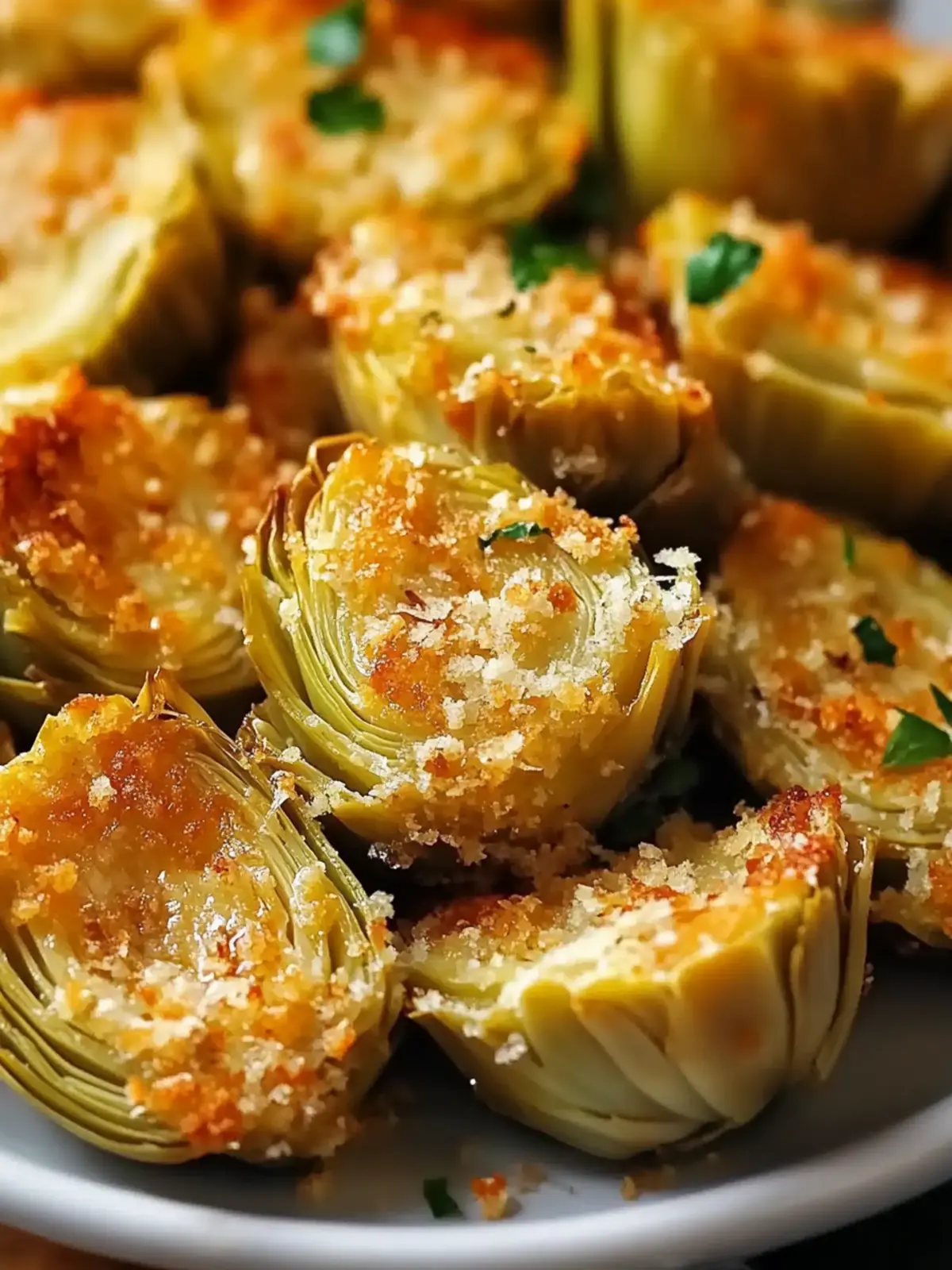 Deliciously Crispy Parmesan Artichoke Hearts in Minutes 3 Crispy Parmesan Artichoke Hearts