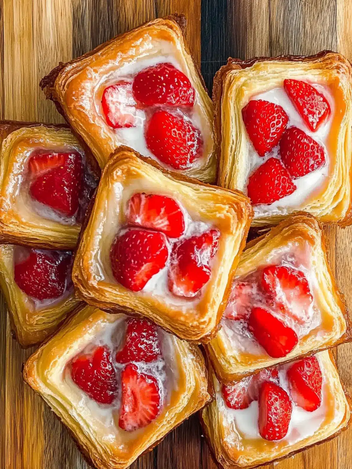 Divine Strawberry Danish: A Homemade Treat to Savor 4 Strawberry Danish