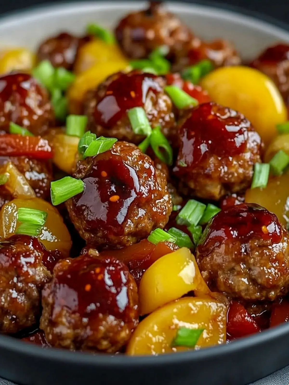 Sweet and Sour Meatballs with Pineapple for Easy Weeknight Dinners 4 Sweet and Sour Meatballs