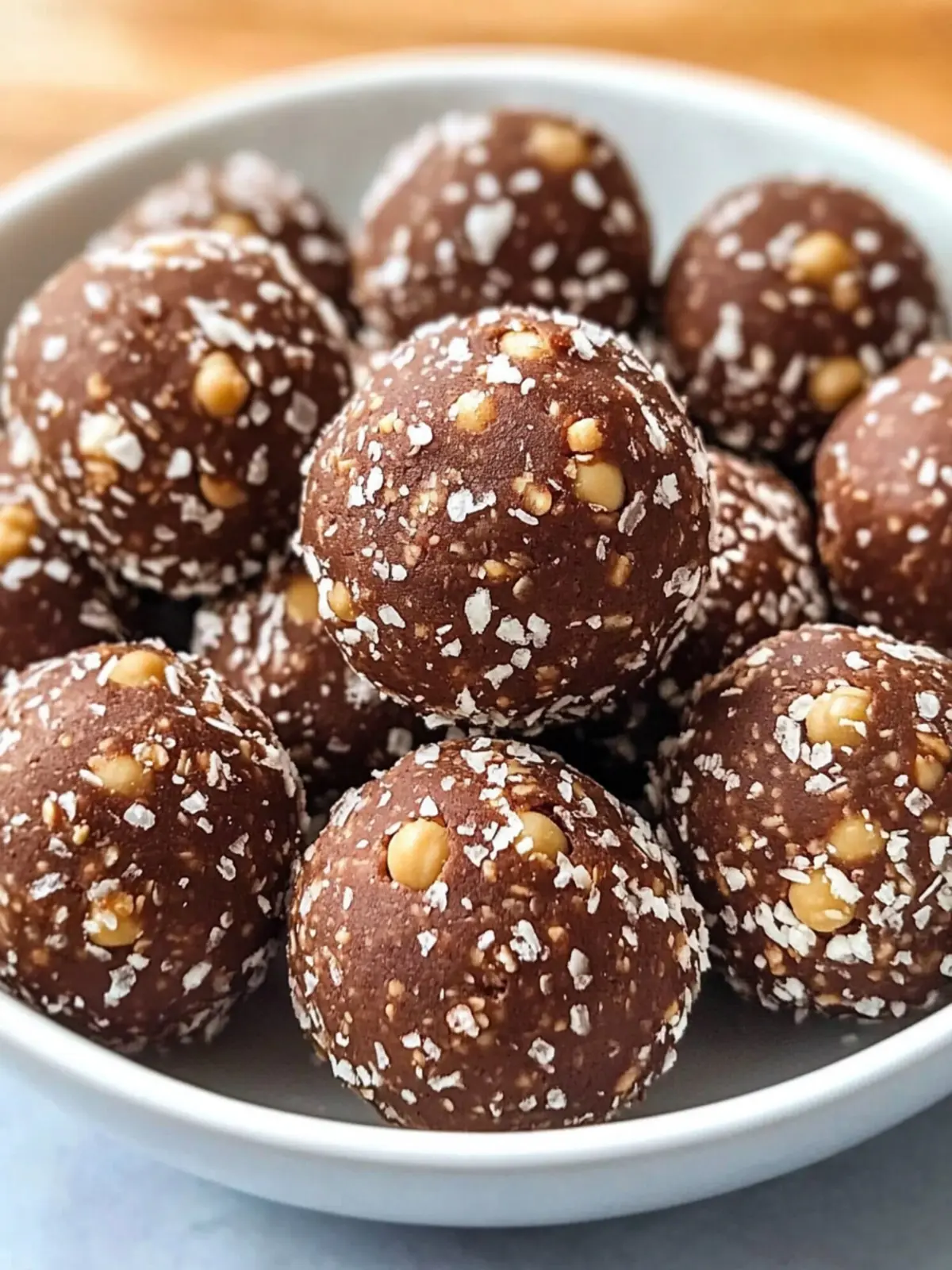 Chickpea Cocoa Bites: Healthy No-Bake Energy Bliss Balls 5 Chickpea Cocoa Bites