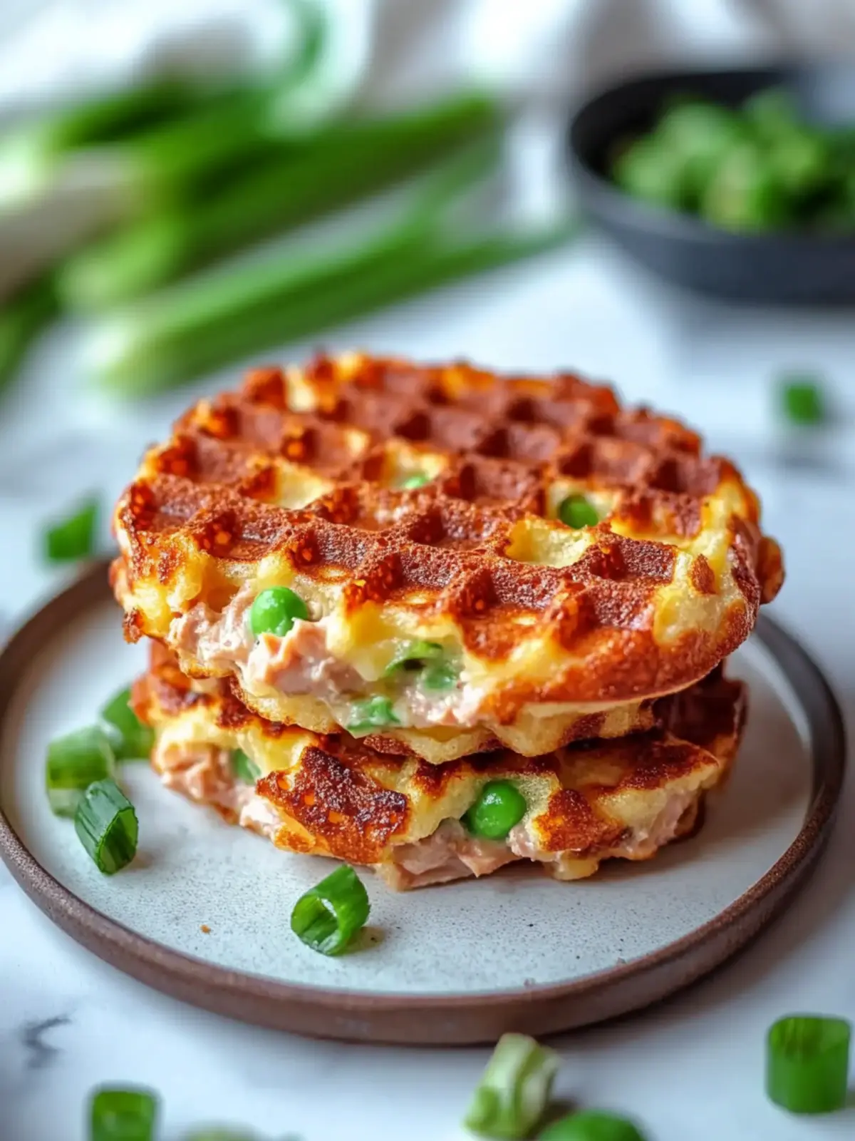 Savory Tuna Melt Chaffle: Your New Low-Carb Favorite 4 Savory Tuna Melt Chaffle