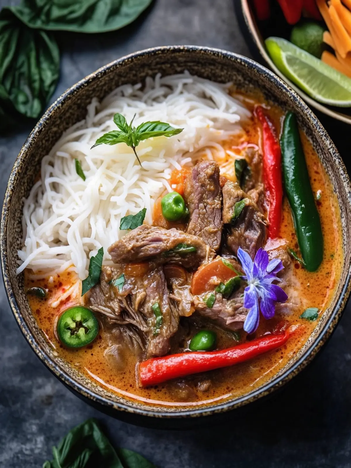 Coconut Red Curry Drip Beef: A Flavorful Home-Cooked Delight 2 Coconut Red Curry Drip Beef