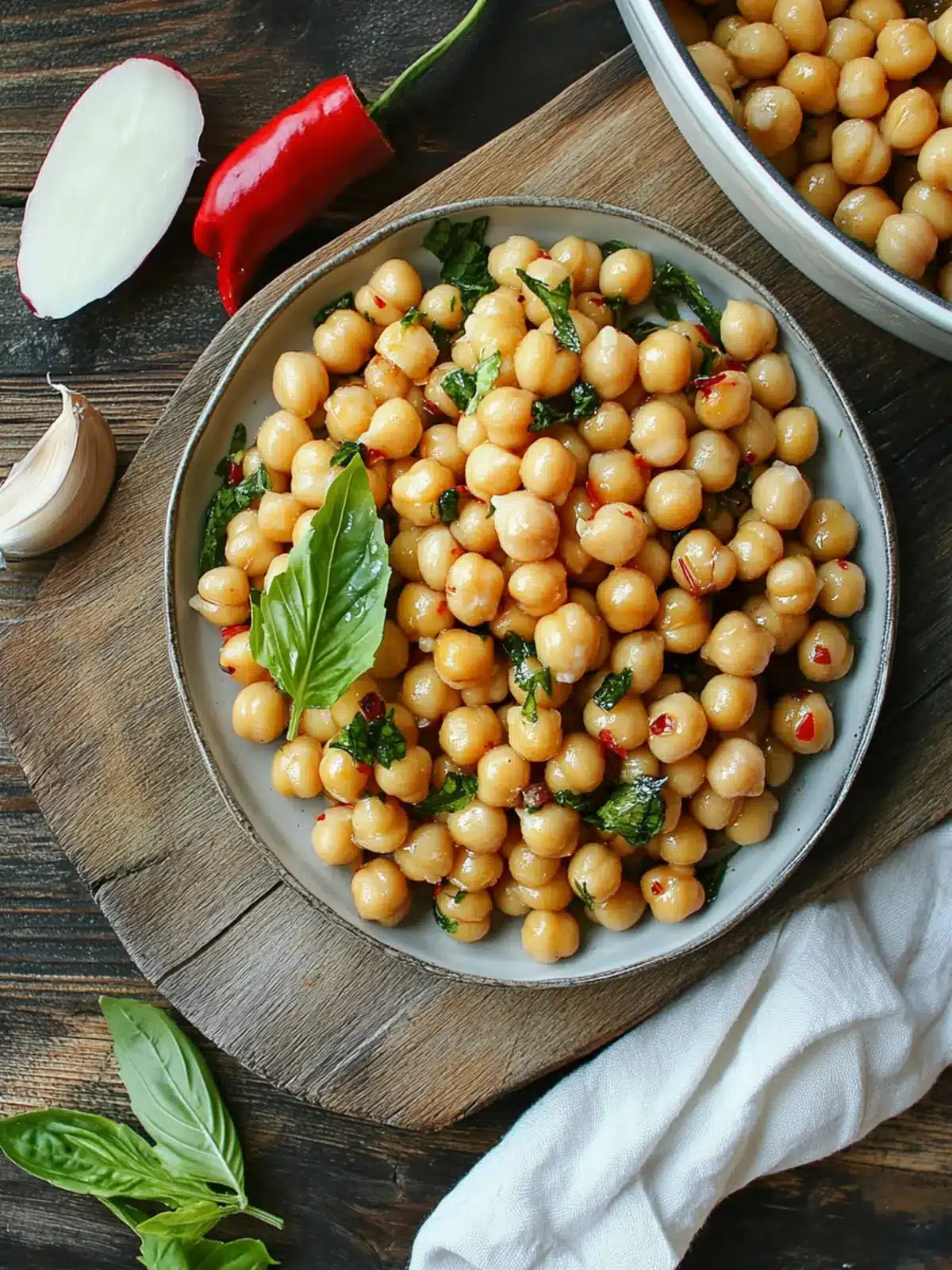 Flavor-Packed Marinated Chickpeas for Healthy Snacking Bliss 3 Marinated Chickpeas