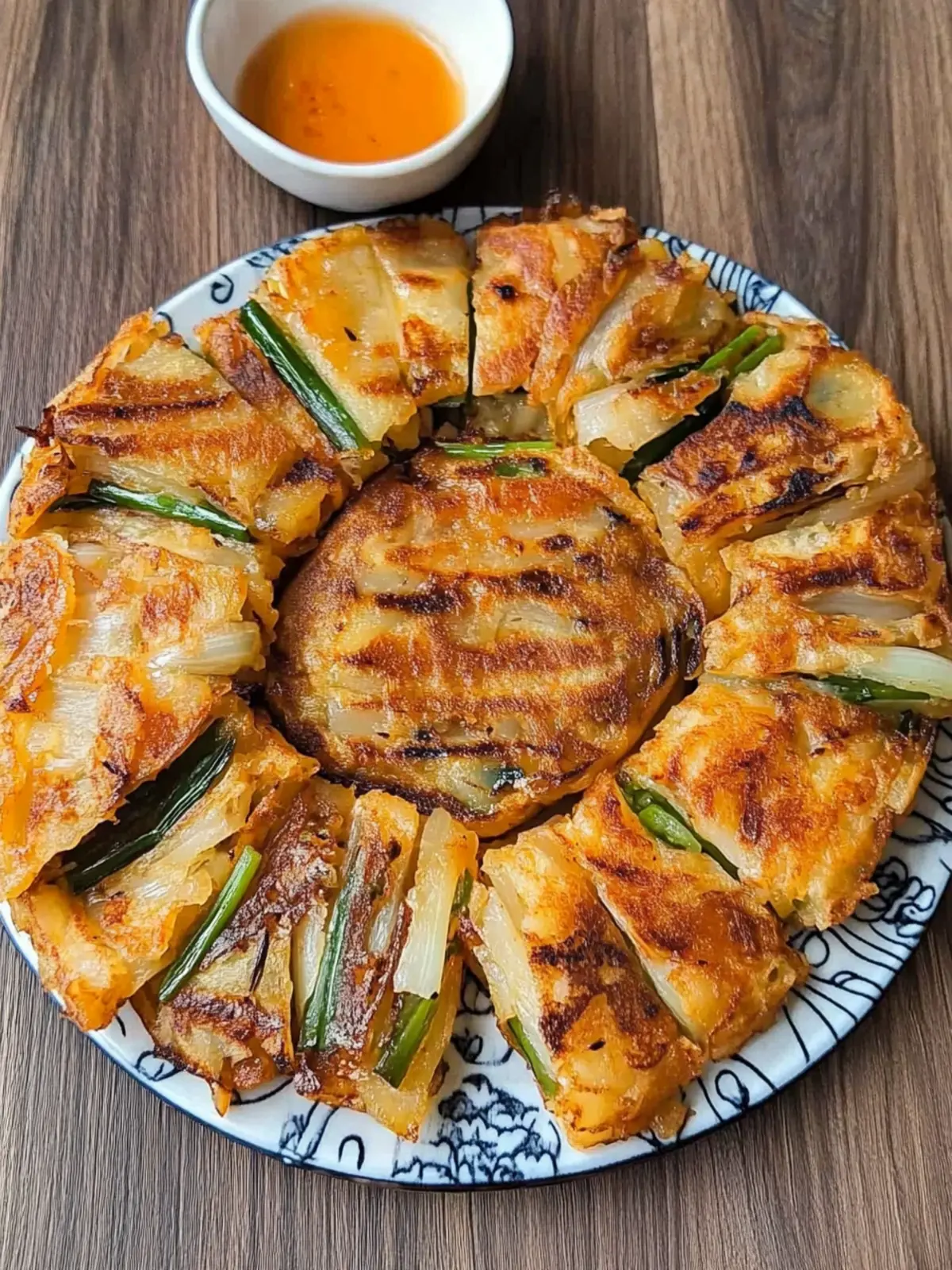 Crispy Korean Spring Onion Pancake (Pajeon) Your New Favorite Snack 4 Crispy Korean Spring Onion Pancake (Pajeon)