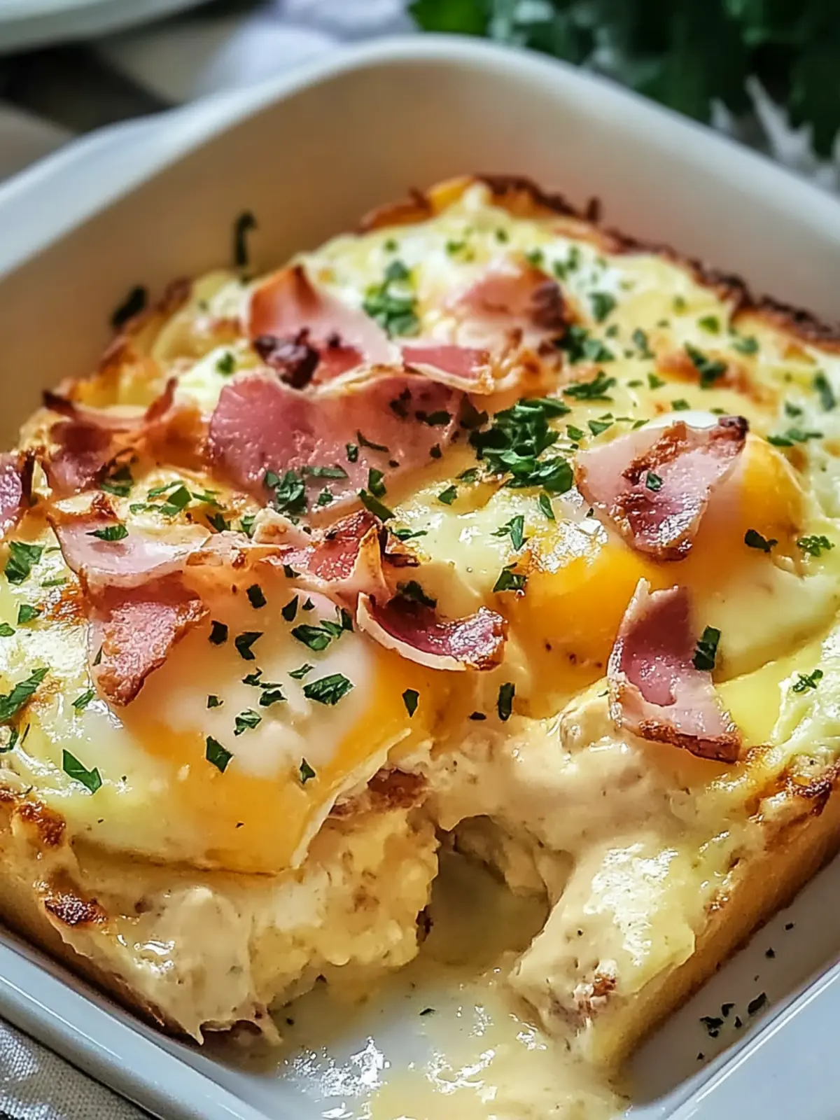 Overnight Eggs Benedict Casserole for Effortless Brunch Joy 5 Overnight Eggs Benedict Casserole