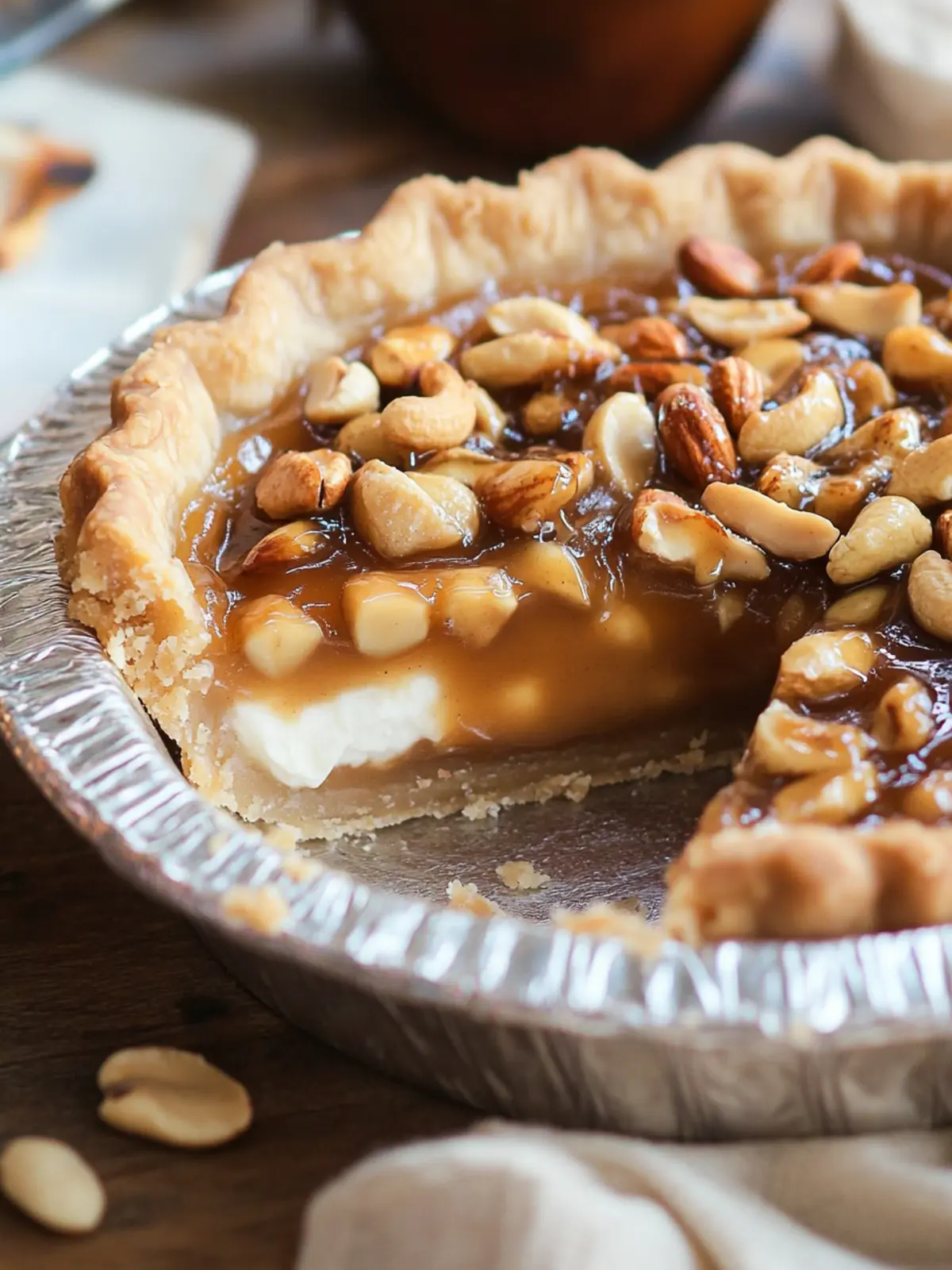 Irresistible Salted Caramel Cashew Pie for Sweet Moments 5 Salted Caramel Cashew Pie