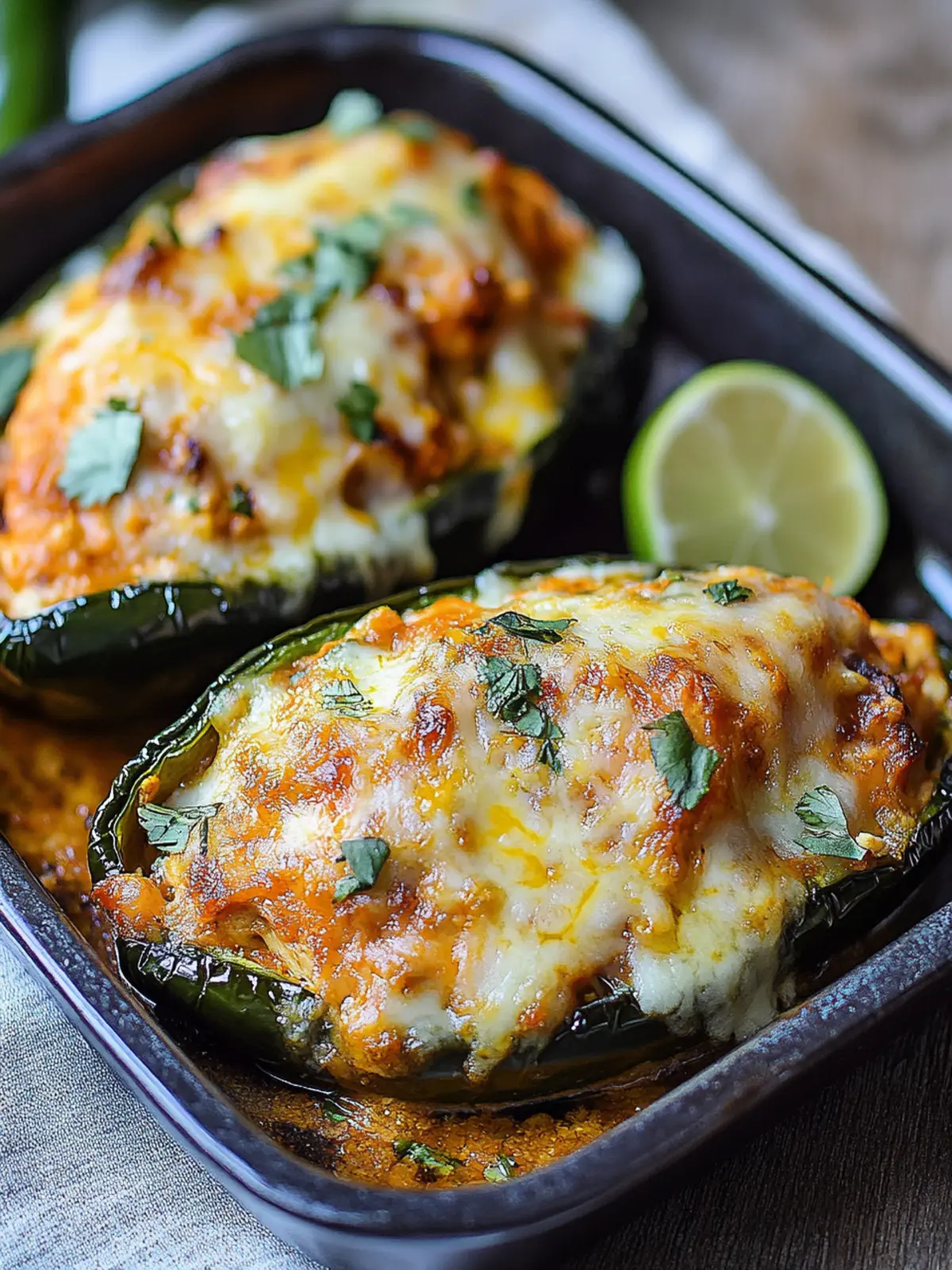 Savor Chicken Stuffed Poblano Peppers for Quick Weeknight Joy 4 Chicken Stuffed Poblano Peppers