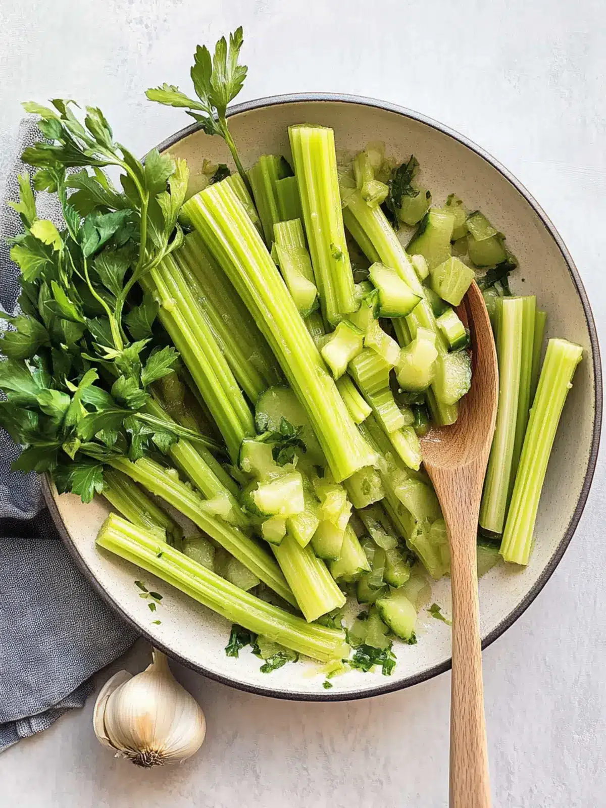 Sautéed Celery with Onions and Garlic: A Flavorful Delight 3 Sautéed Celery with Onions and Garlic