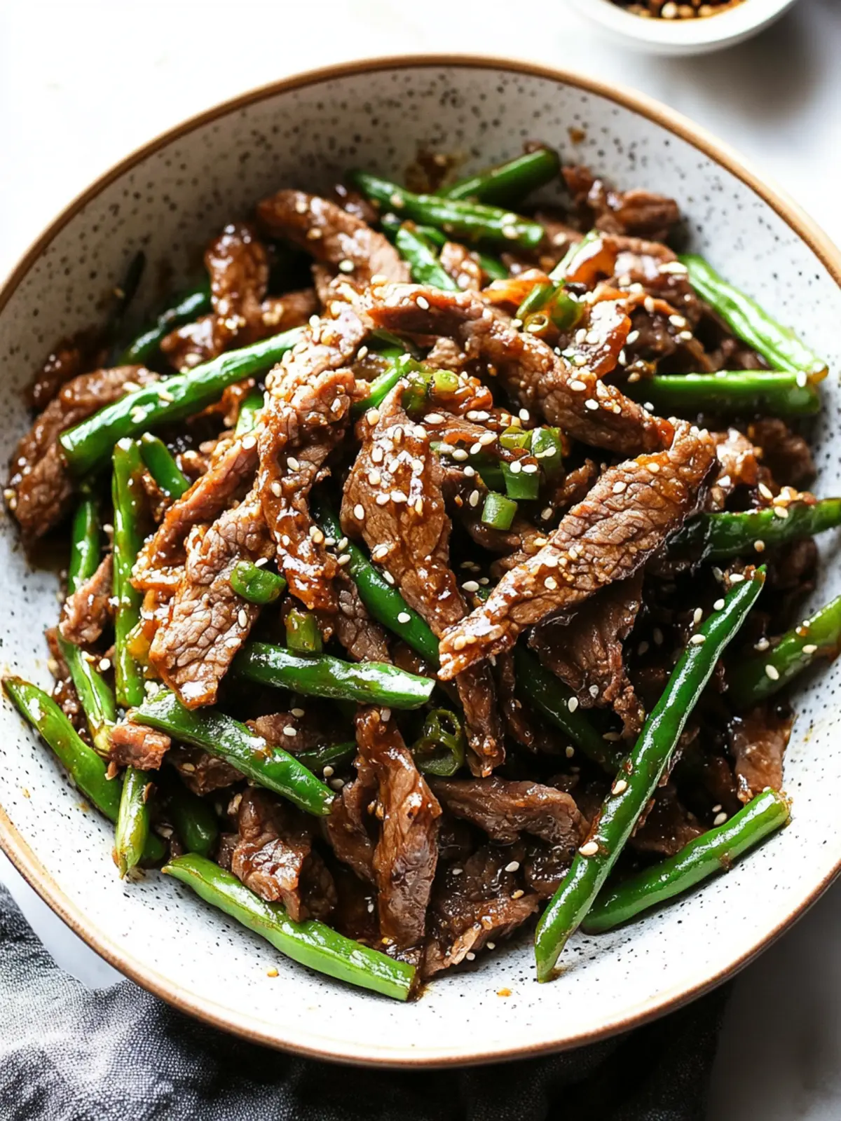 Savory Sesame-Ginger Beef Stir Fry in Just 20 Minutes 2 Sesame-Ginger Beef
