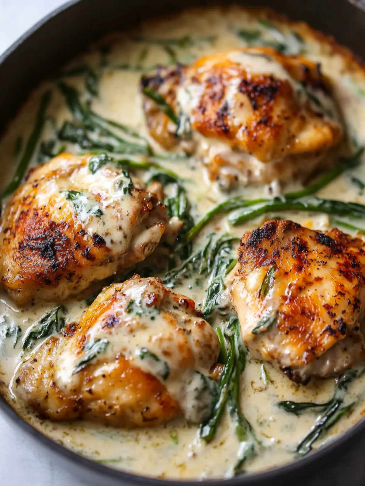 Creamy Boursin Cheese Chicken Thighs for Cozy Weeknight Dinners 2 Creamy Boursin Cheese Chicken Thighs