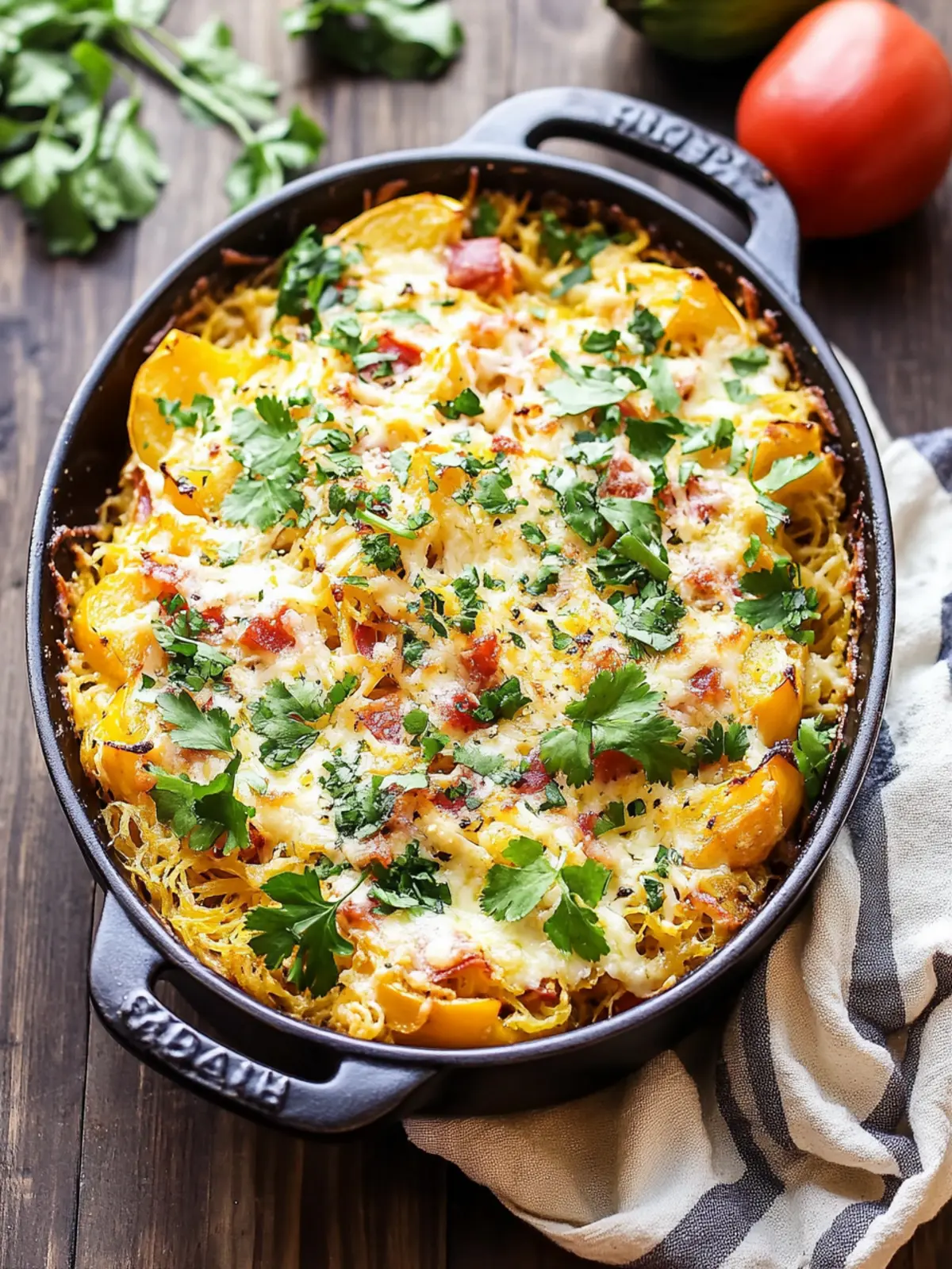 Savor Delicious Spaghetti Squash Casserole Tonight 4 Spaghetti Squash Casserole