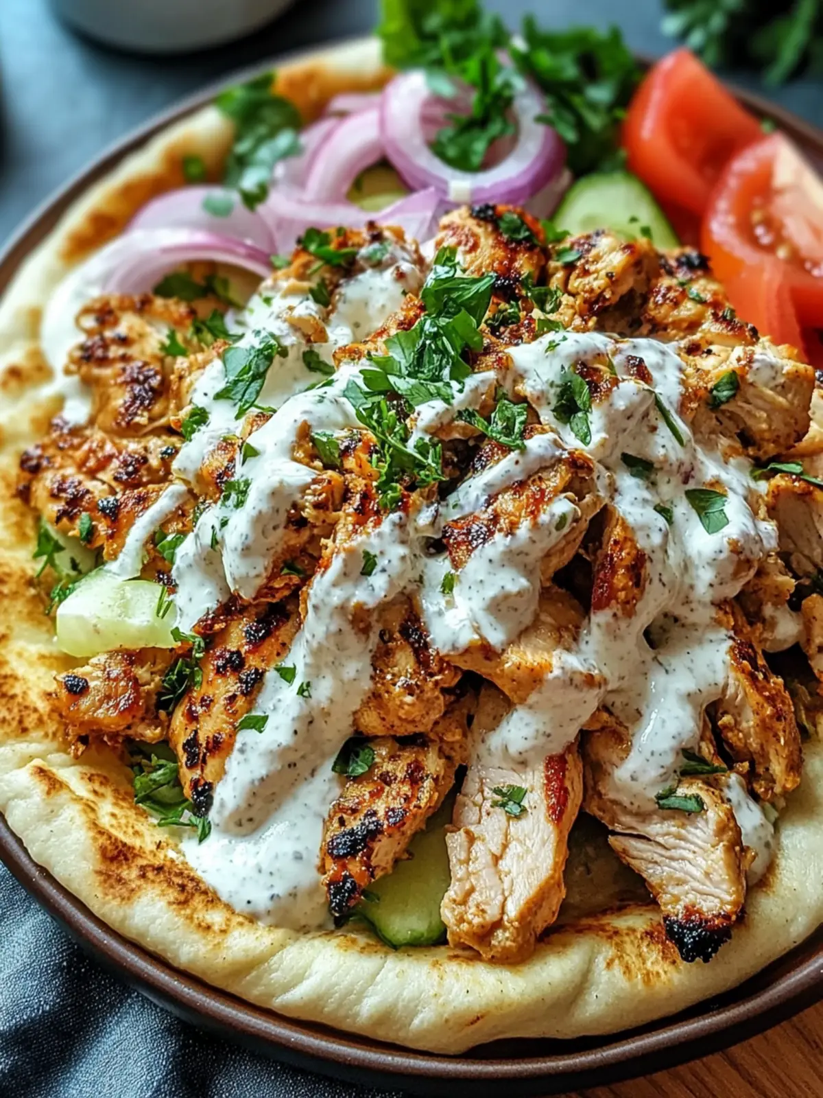 Creamy Garlic Chicken Shawarma for Effortless Flavor Bliss 3 Creamy Garlic Chicken Shawarma