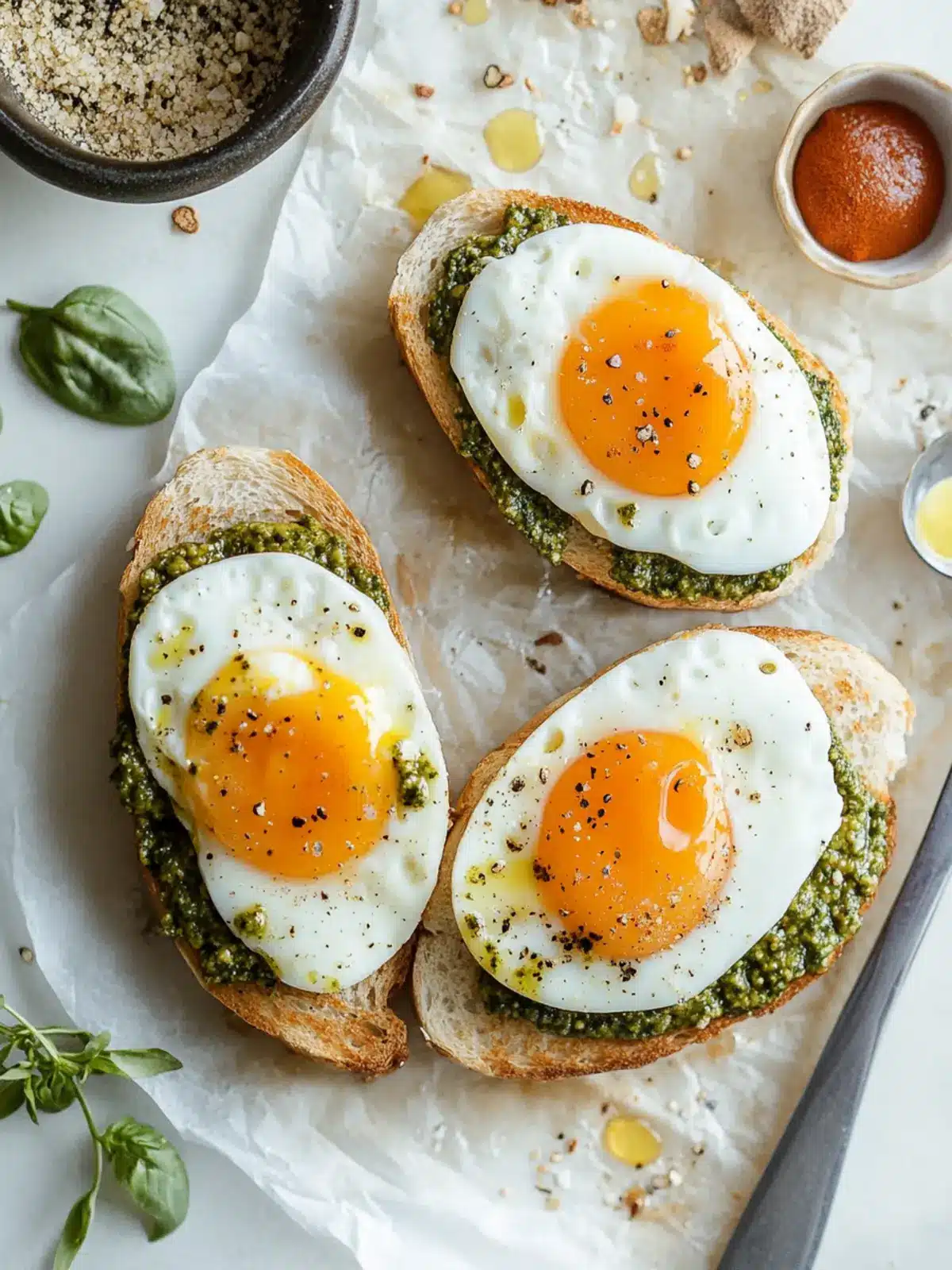 Irresistible Pesto Egg Sandwich for a Flavorful Start 2 Pesto Egg Sandwich