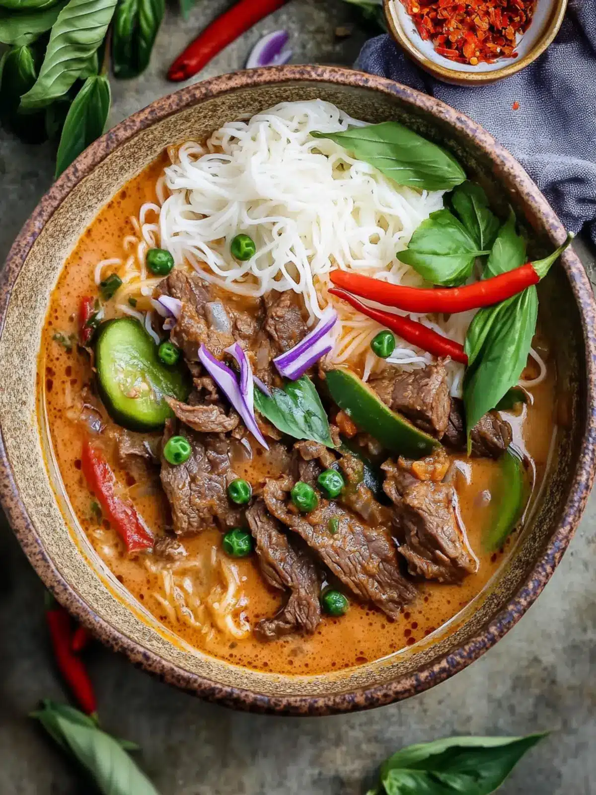 Coconut Red Curry Drip Beef: A Flavorful Home-Cooked Delight 3 Coconut Red Curry Drip Beef