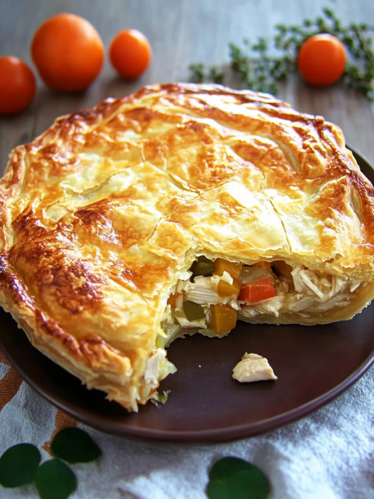 Irresistible Greek Chicken Pie (Kotopita) for Cozy Nights 3 Greek Chicken Pie (Kotopita)
