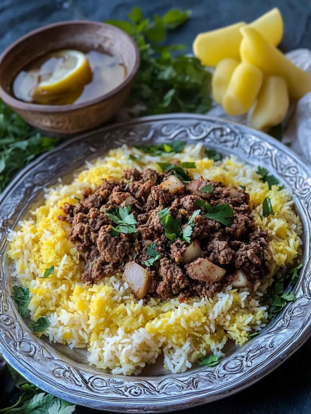 Lebanese Hushwee: Quick, Comforting Ground Beef Delight 2 Lebanese Hushwee
