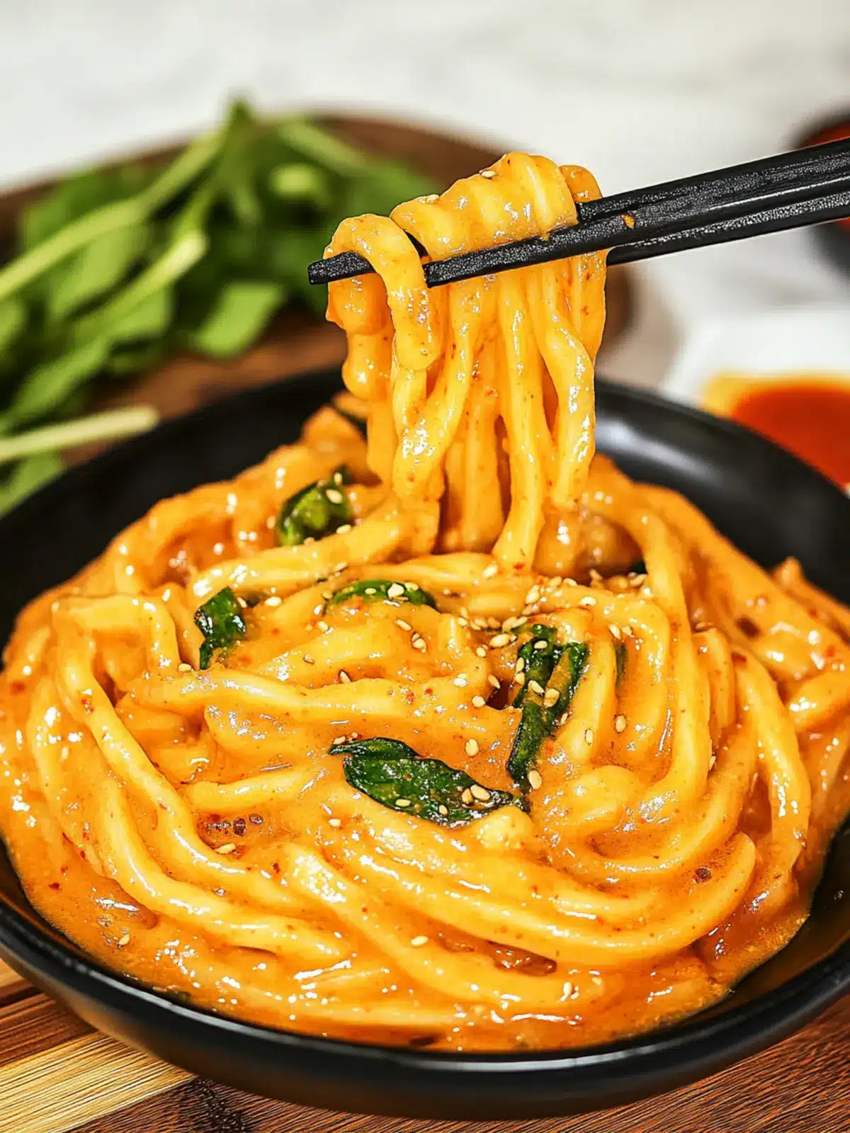 Creamy Gochujang Udon Noodles for Comfort and Spice 2 Creamy Gochujang Udon Noodles