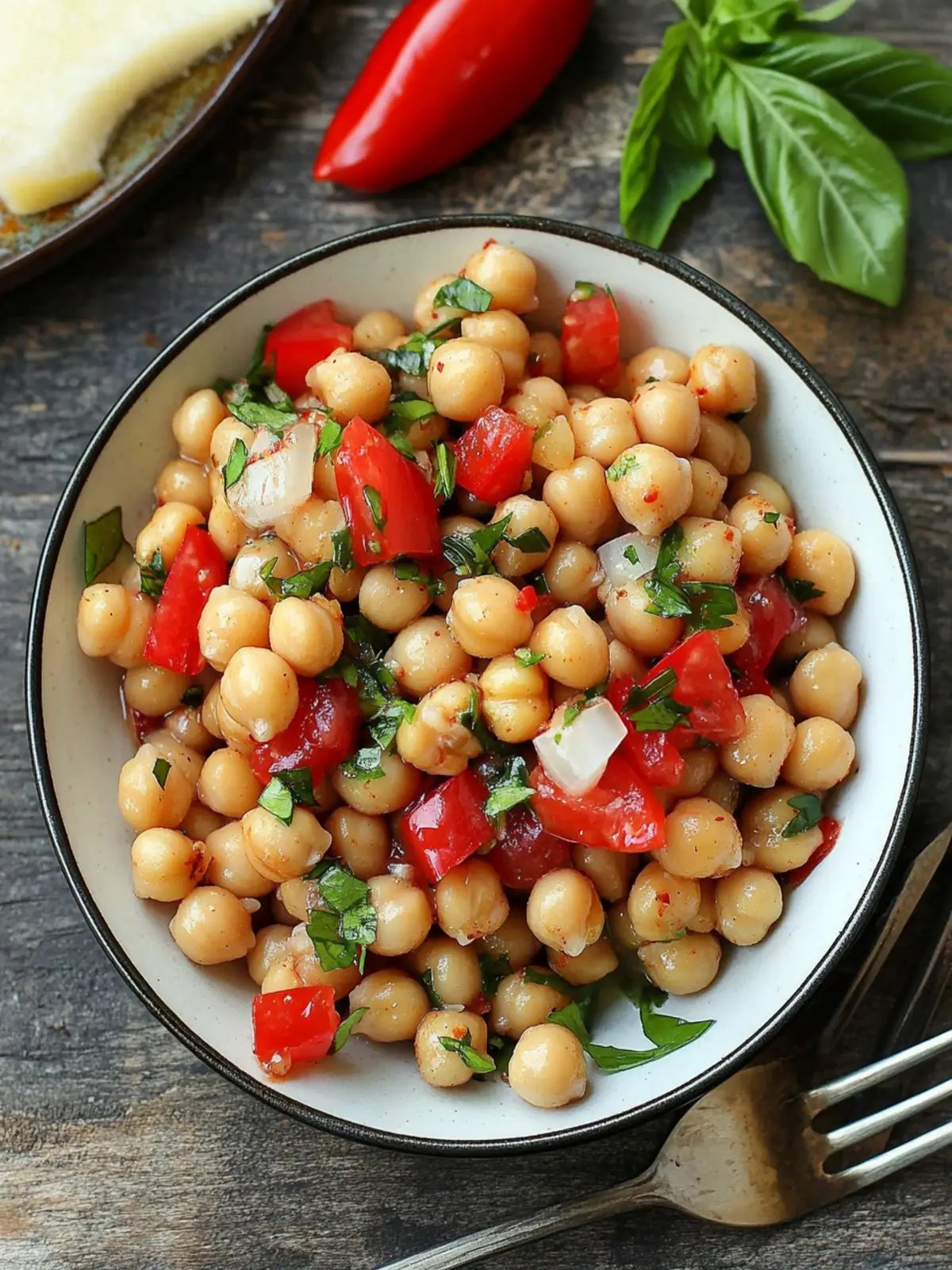Flavor-Packed Marinated Chickpeas for Healthy Snacking Bliss 4 Marinated Chickpeas
