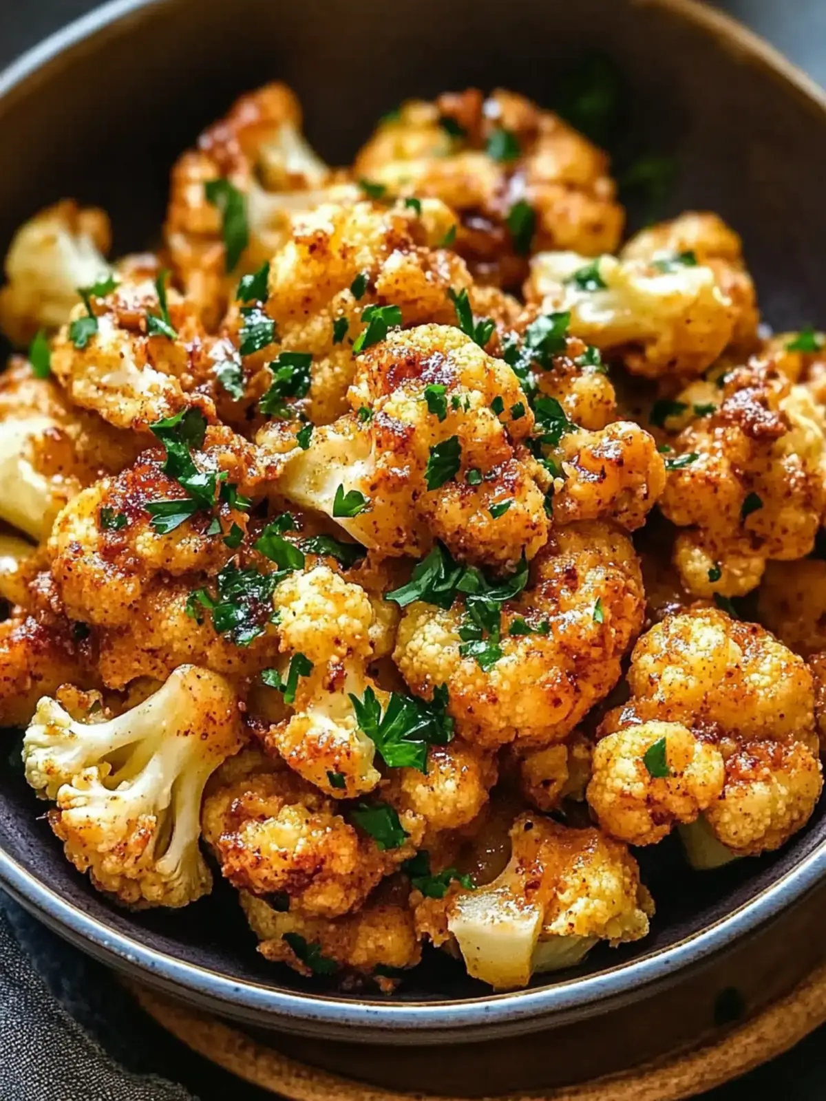 Delicious Moroccan Cauliflower with Tahini-Honey Sauce 4 Moroccan Cauliflower with Tahini-Honey