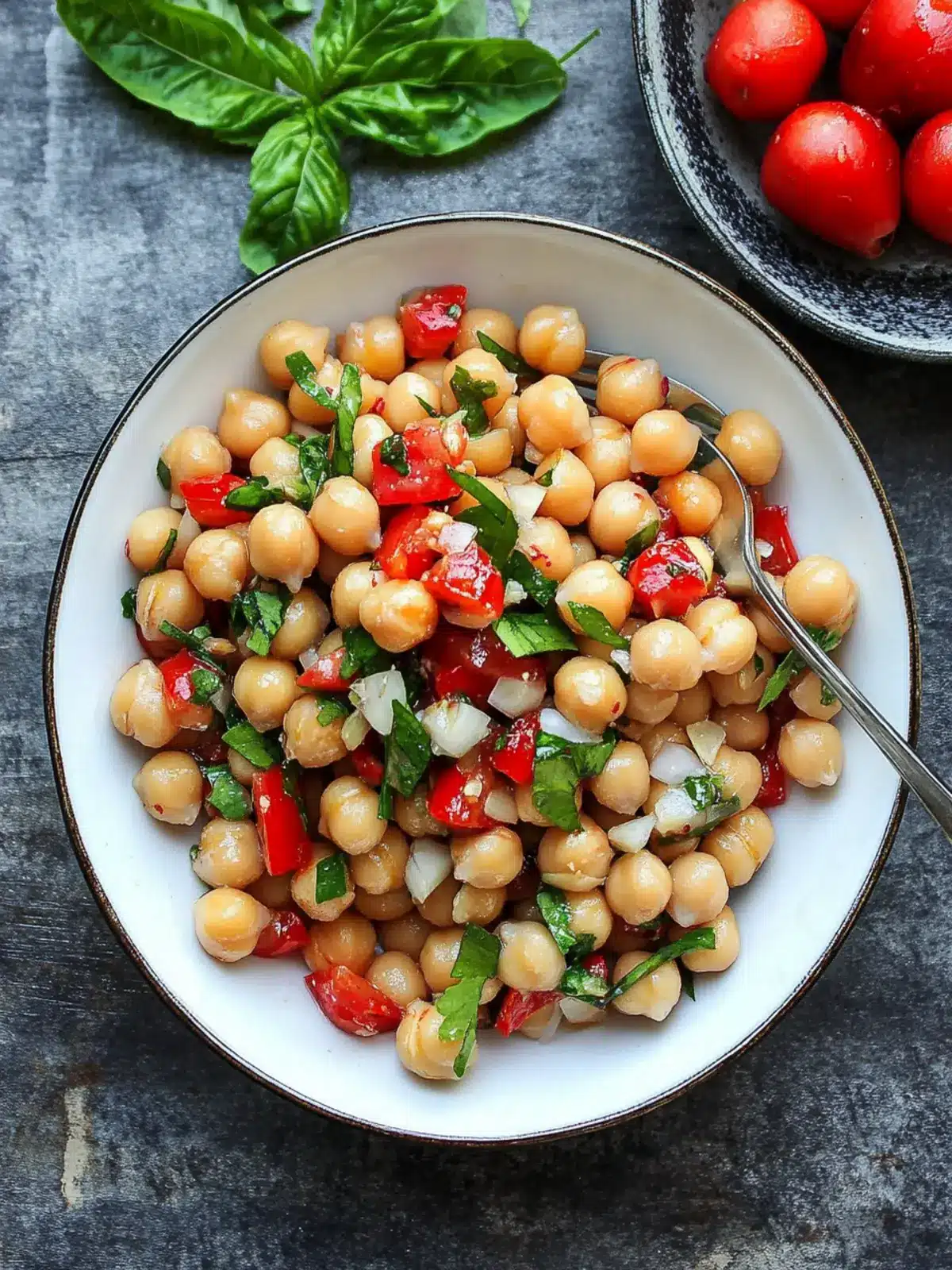 Flavor-Packed Marinated Chickpeas for Healthy Snacking Bliss 2 Marinated Chickpeas