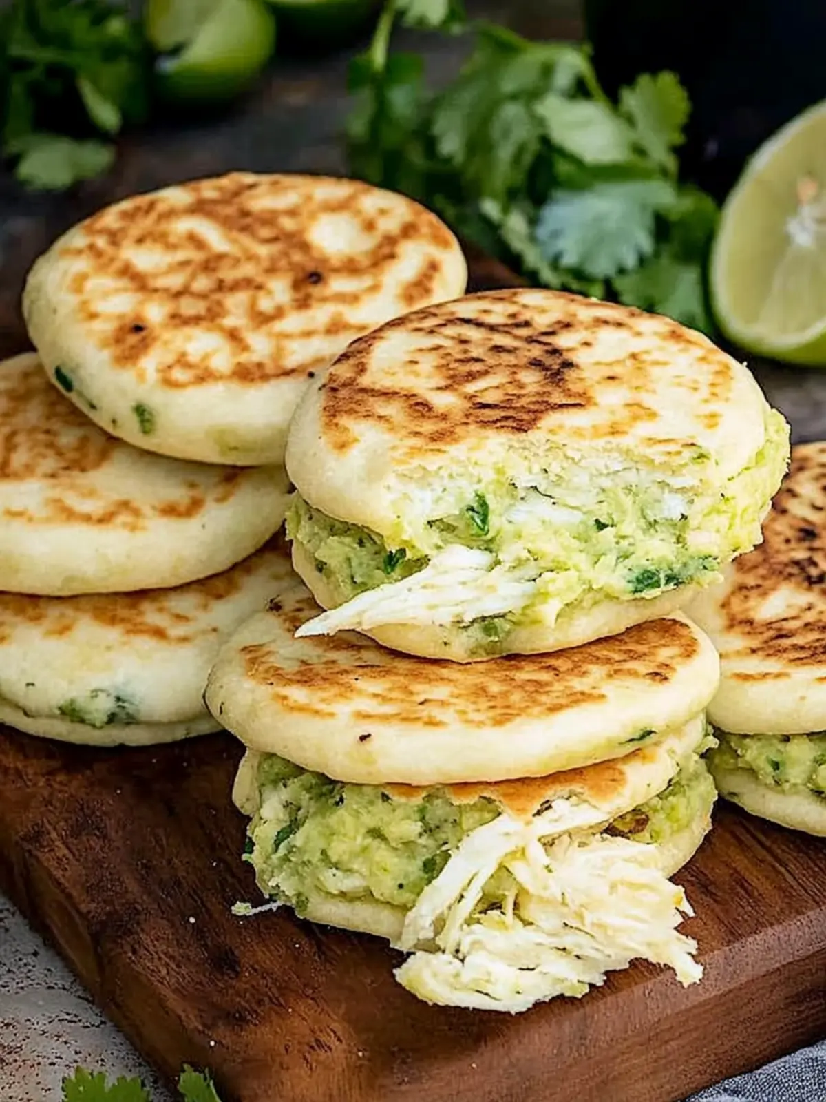 Homemade Arepas: Irresistible Reina Pepiada Filling Delight 2 Homemade Arepas