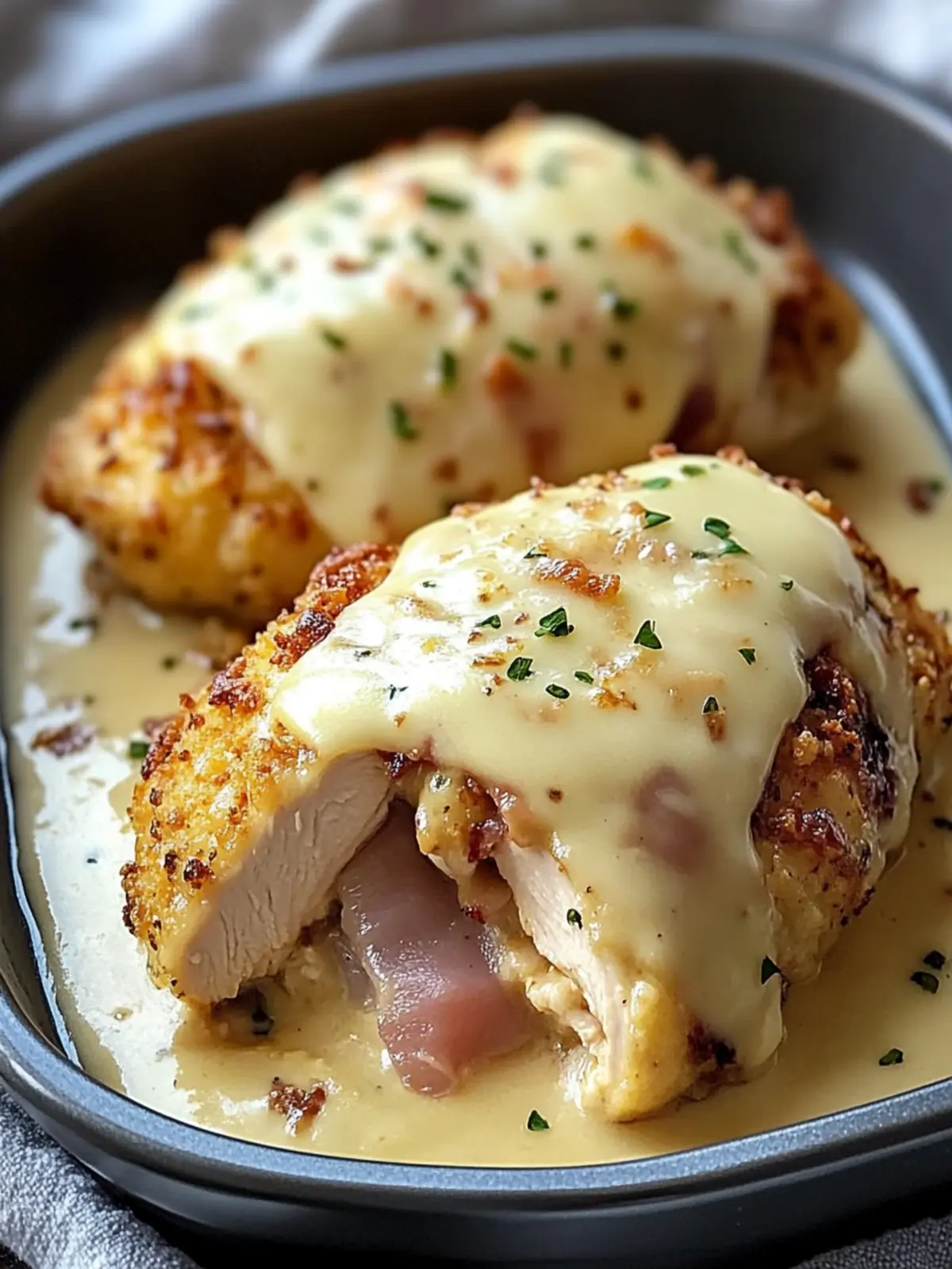 Easy Slow Cooker Chicken Cordon Bleu for Effortless Gourmet Nights 2 Slow Cooker Chicken Cordon Bleu