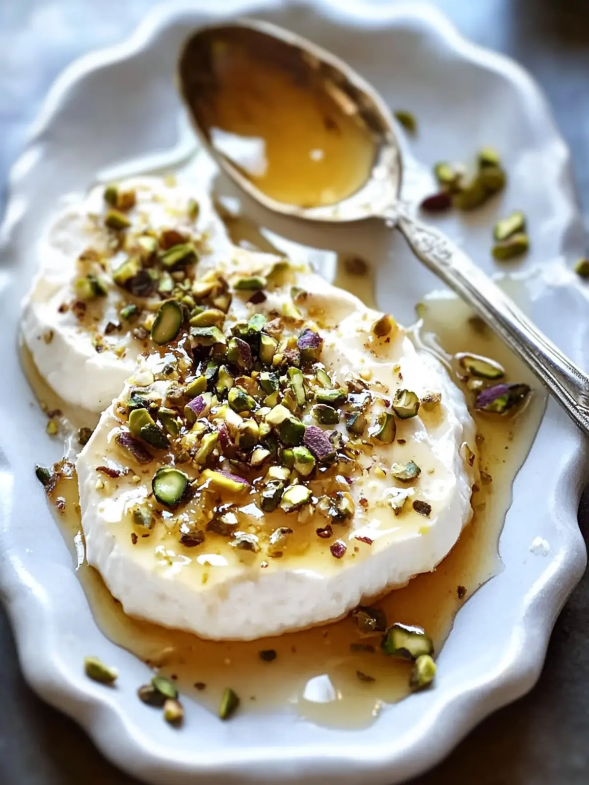 Elegant Boursin Cheese Appetizer with Honey and Pistachios Bliss 4 Elegant Boursin Cheese Appetizer with Honey and Pistachios