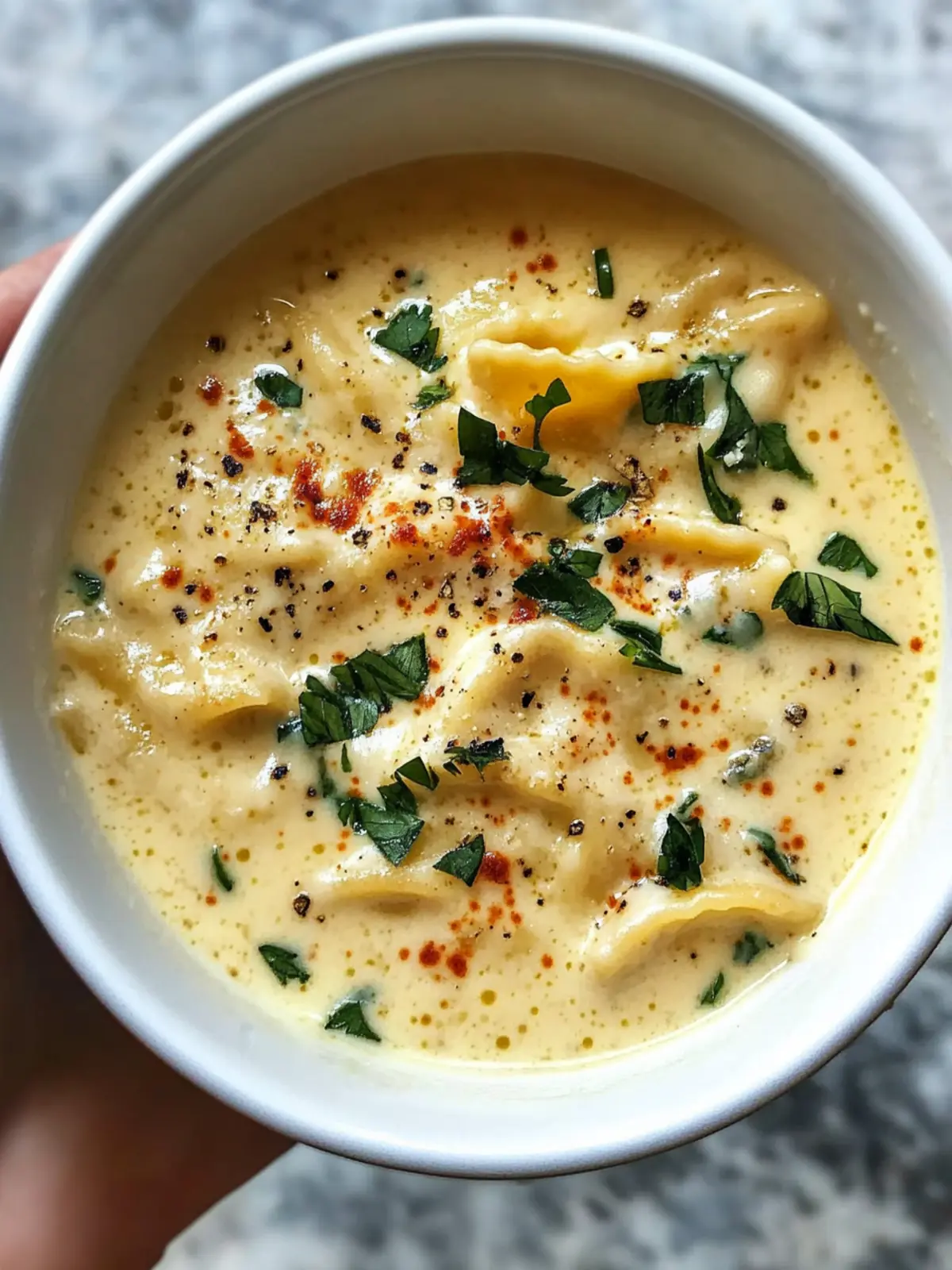 Creamy Alfredo Lasagna Soup: Comfort in Every Bowl 3 Alfredo Lasagna Soup