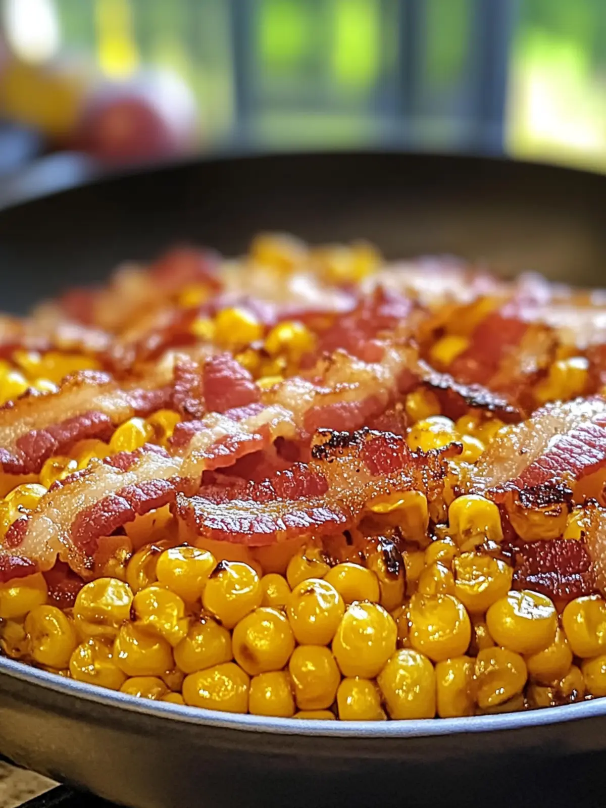 outhern Fried Corn with Bacon