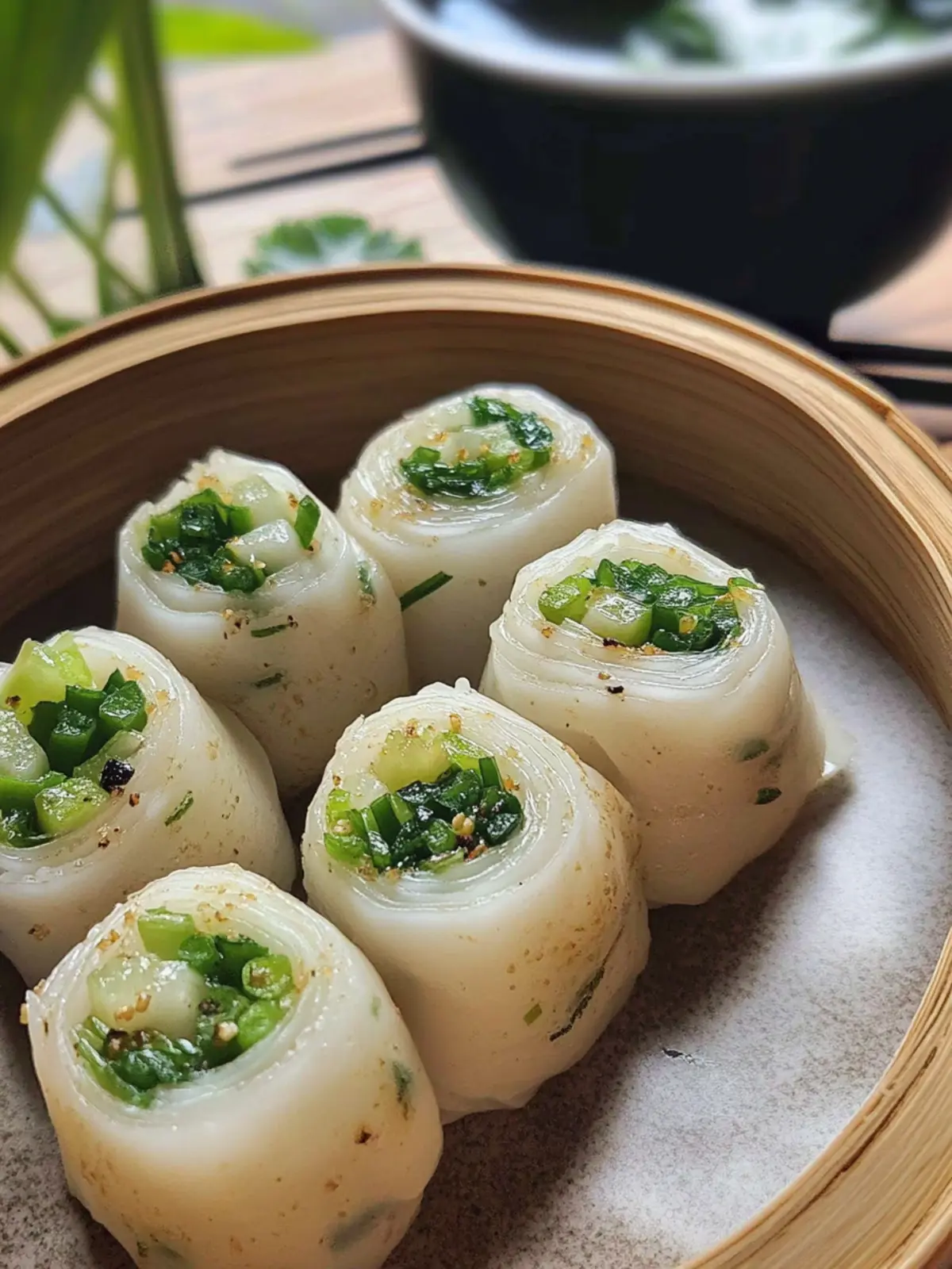 Delicious Chinese Flower Rolls with Scallions (Hua Juan) Recipe 3 Chinese flower rolls with scallions (Hua Juan)