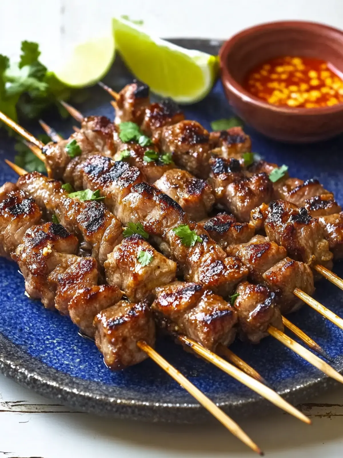 Moo Ping (Thai-Style Grilled Pork Skewers)