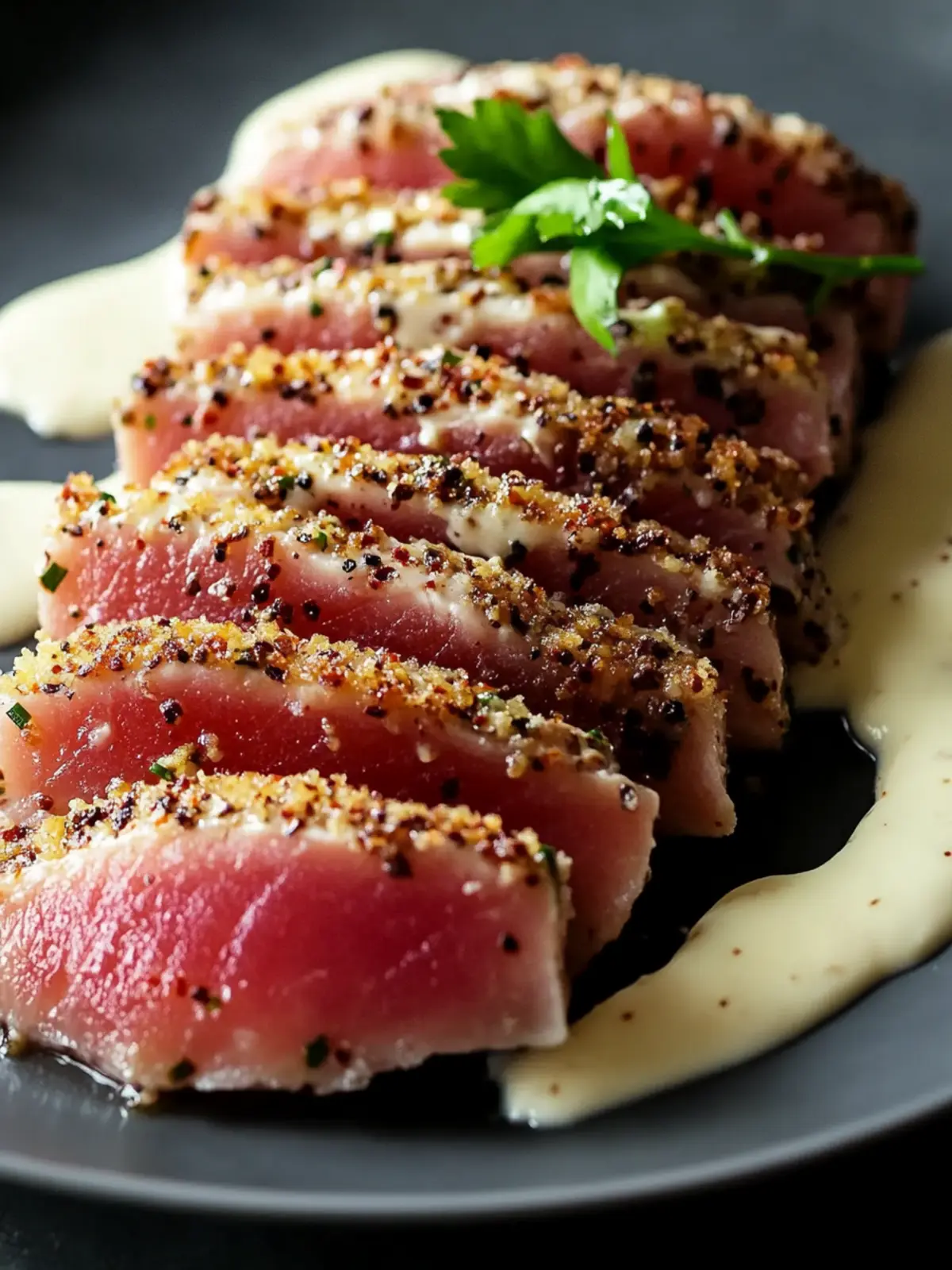 Pepper Crusted Tuna: Elevate Your Dinner in Just 25 Minutes 4 Pepper Crusted Tuna
