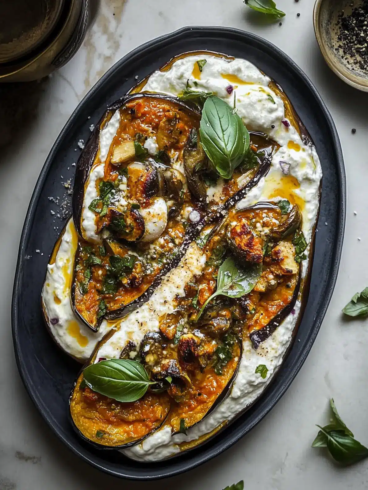 Tasty and Healthy Eggplant Borani: A Creamy Delight Awaits 2 Tasty and Healthy Eggplant Borani