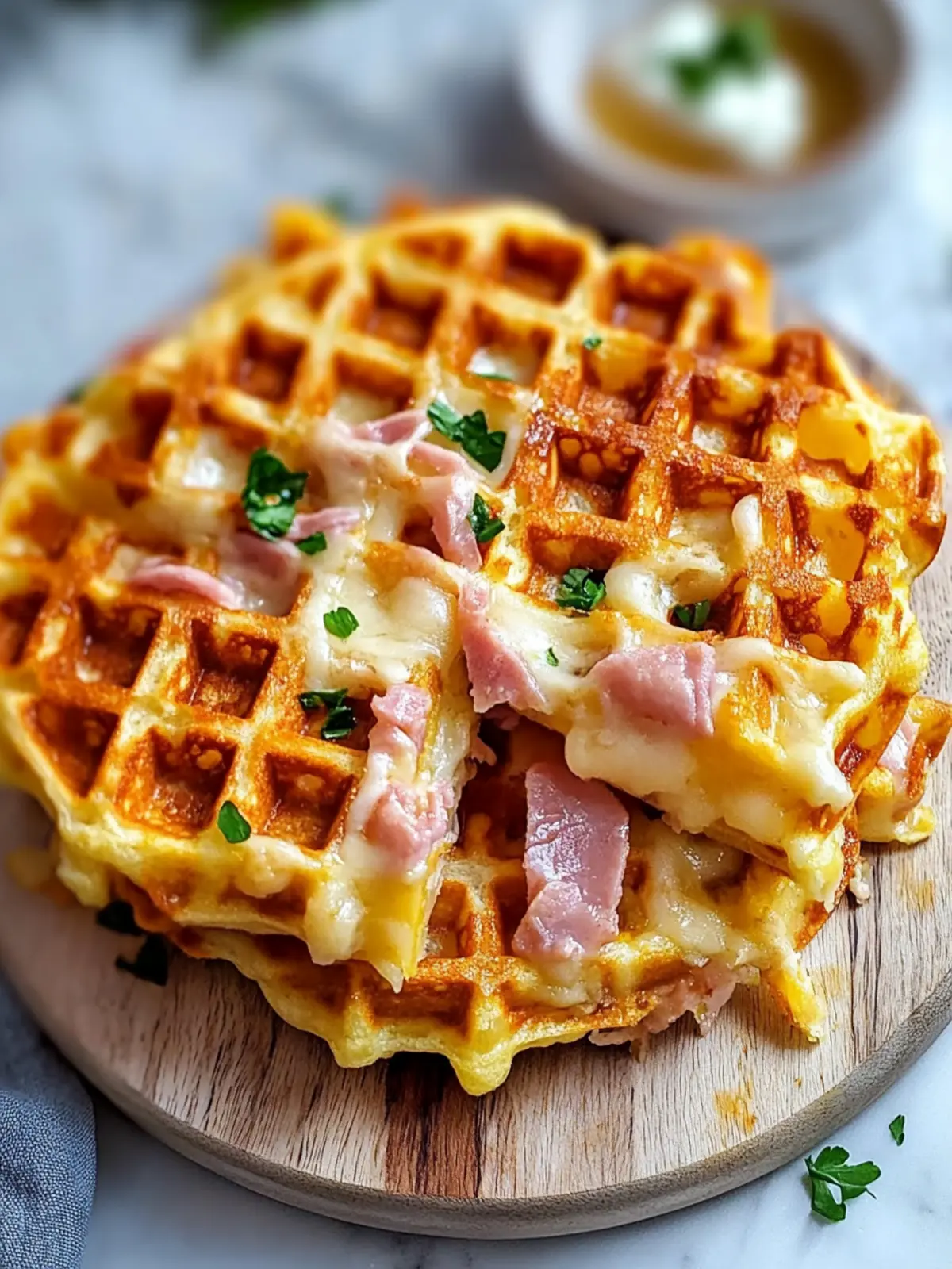 Best Crunchy Ham Cheese Chaffles Ever for Quick Keto Bliss 3 Best Crunchy Ham Cheese Chaffles Ever