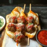 Meatball Subs on a Stick: A Cheesy Family-Friendly Delight 10 Meatball Subs on a Stick