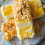 Delicious Cookie Coated Mango Lassi Frozen Yogurt Bars 7 Cookie Coated Mango Lassi Frozen Yogurt Bars