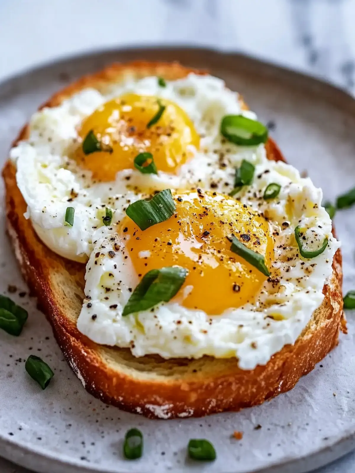 Delicious Easy 6-Ingredient Egg and Ricotta Toast for Brunch 2 Easy 6-Ingredient Egg and Ricotta Toast
