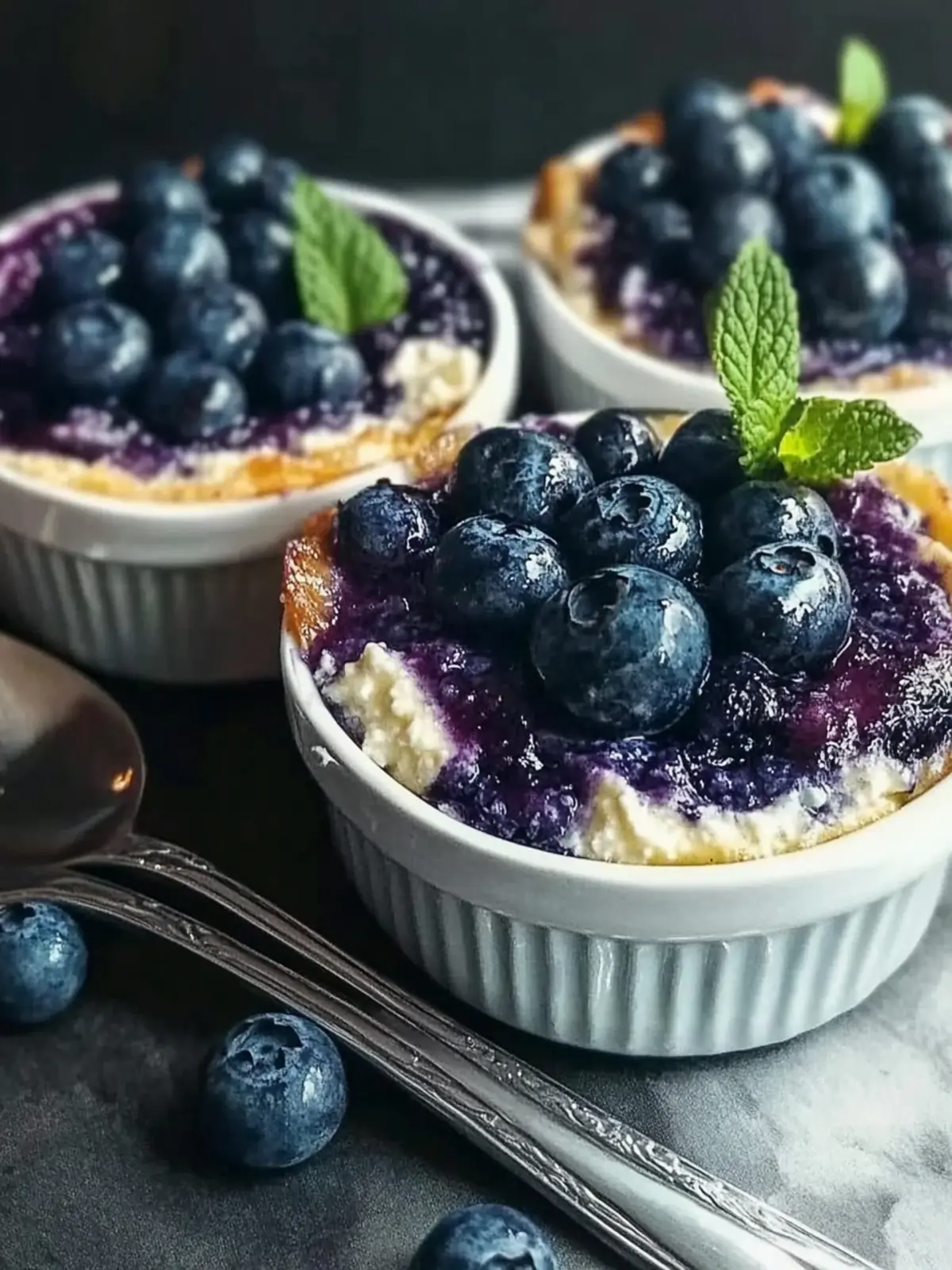 Baked Blueberry Cottage Cheese Bowls for a Power Breakfast 4 Baked Blueberry Cottage Cheese Bowls