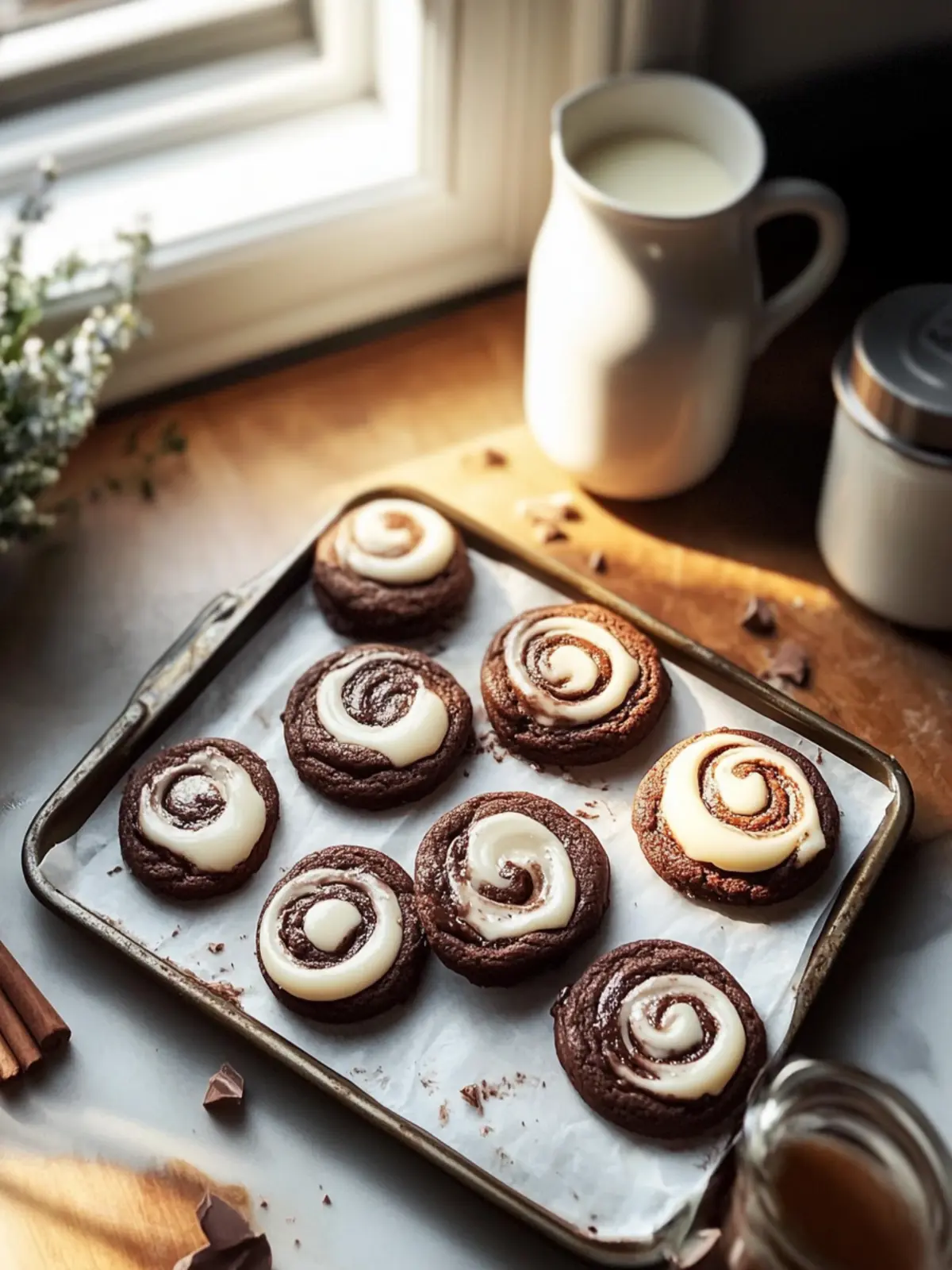 Irresistible Chocolate Marshmallow Swirl Cookies You'll Love 4 Chocolate Marshmallow Swirl Cookies