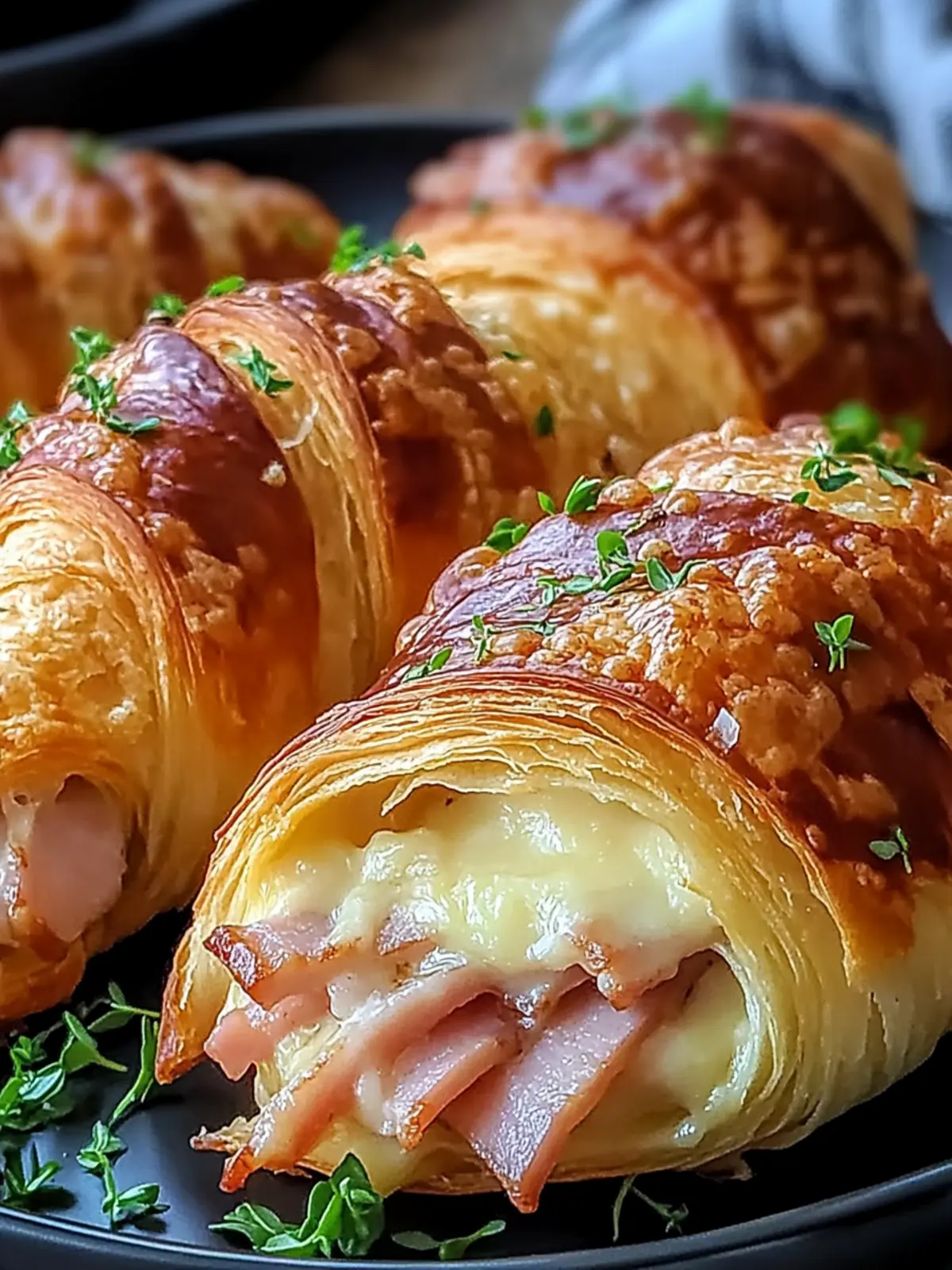 Irresistible Air Fryer Ham Cheese Croissants You’ll Crave! 3 Irresistible Air Fryer Ham Cheese Croissants