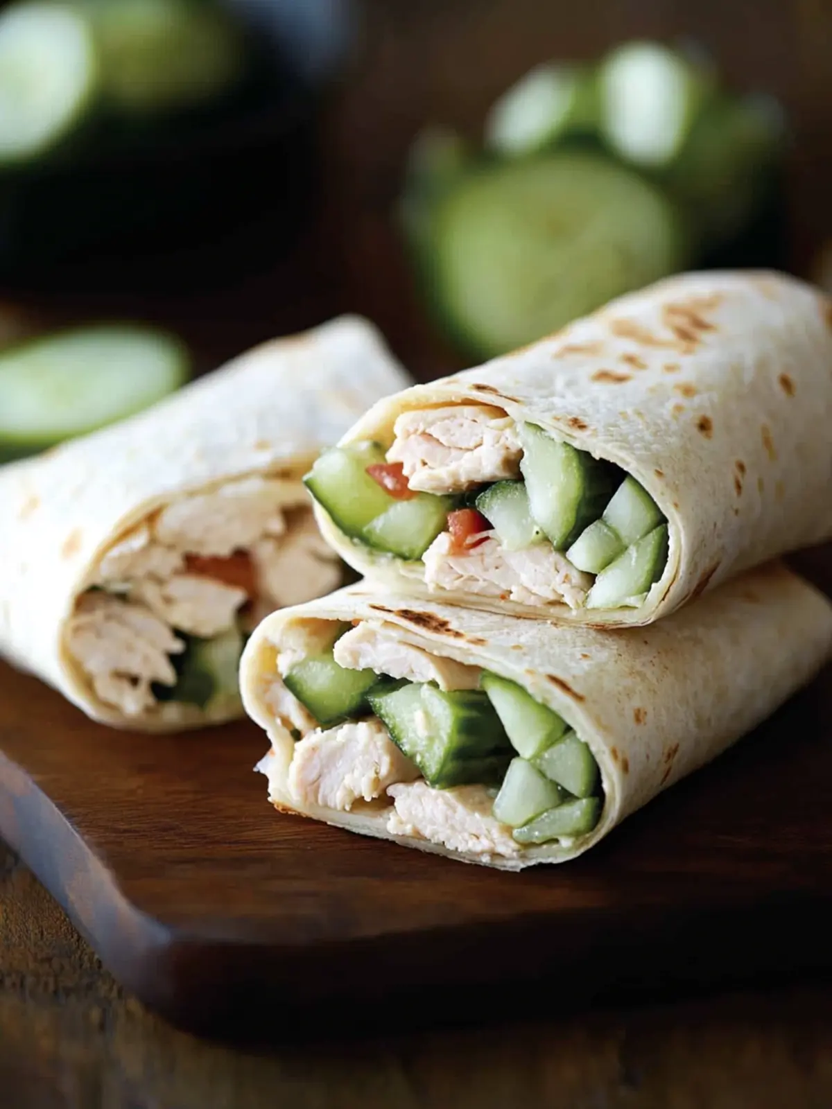 Fresh Cucumber Ranch Turkey Tortilla Wrap in Just 15 Minutes 3 Cucumber Ranch Turkey Tortilla Wrap